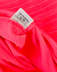 Robe bustier fluo