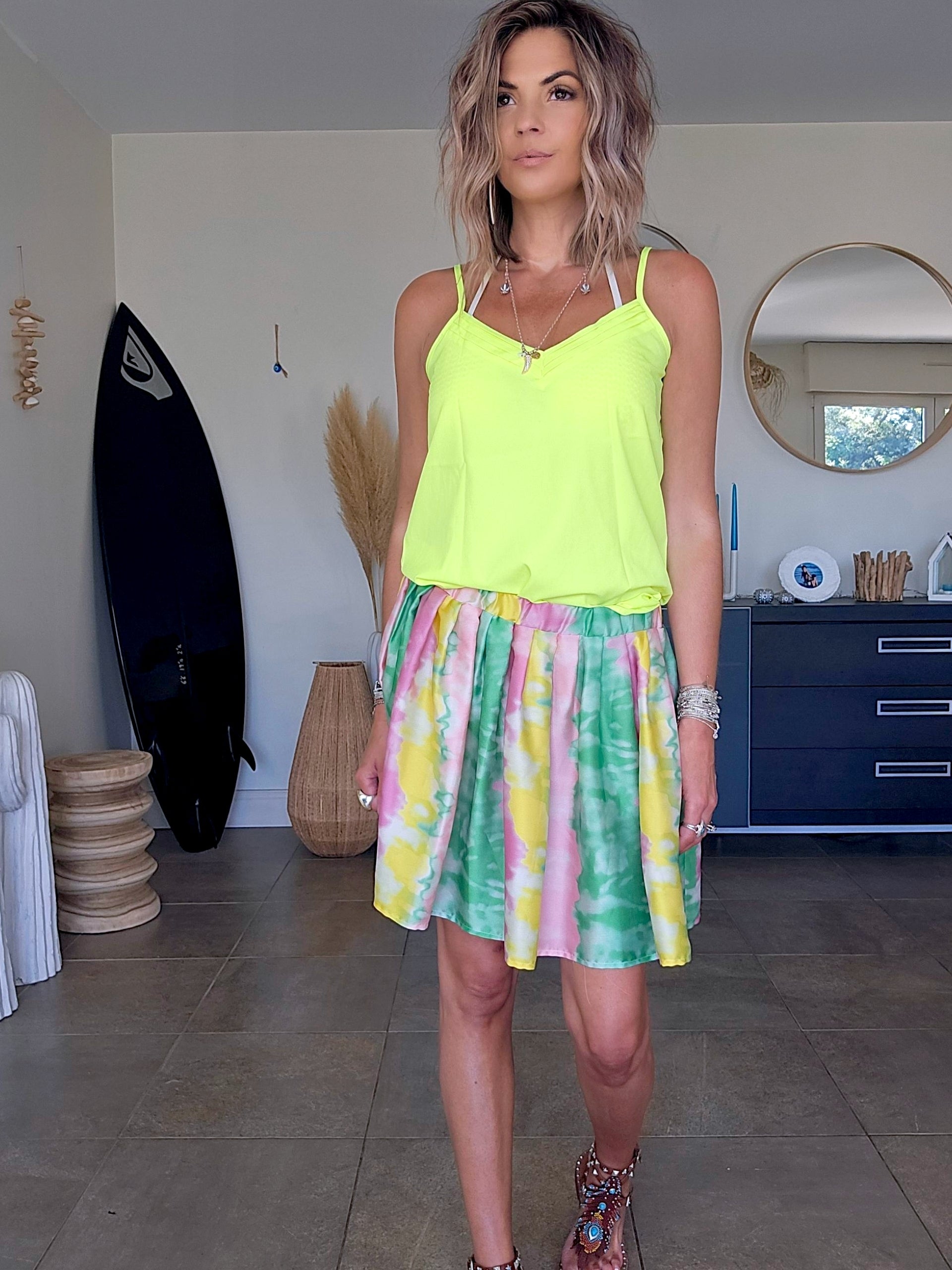 Jupe tie and dye
