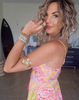 Robe africa asymétrique