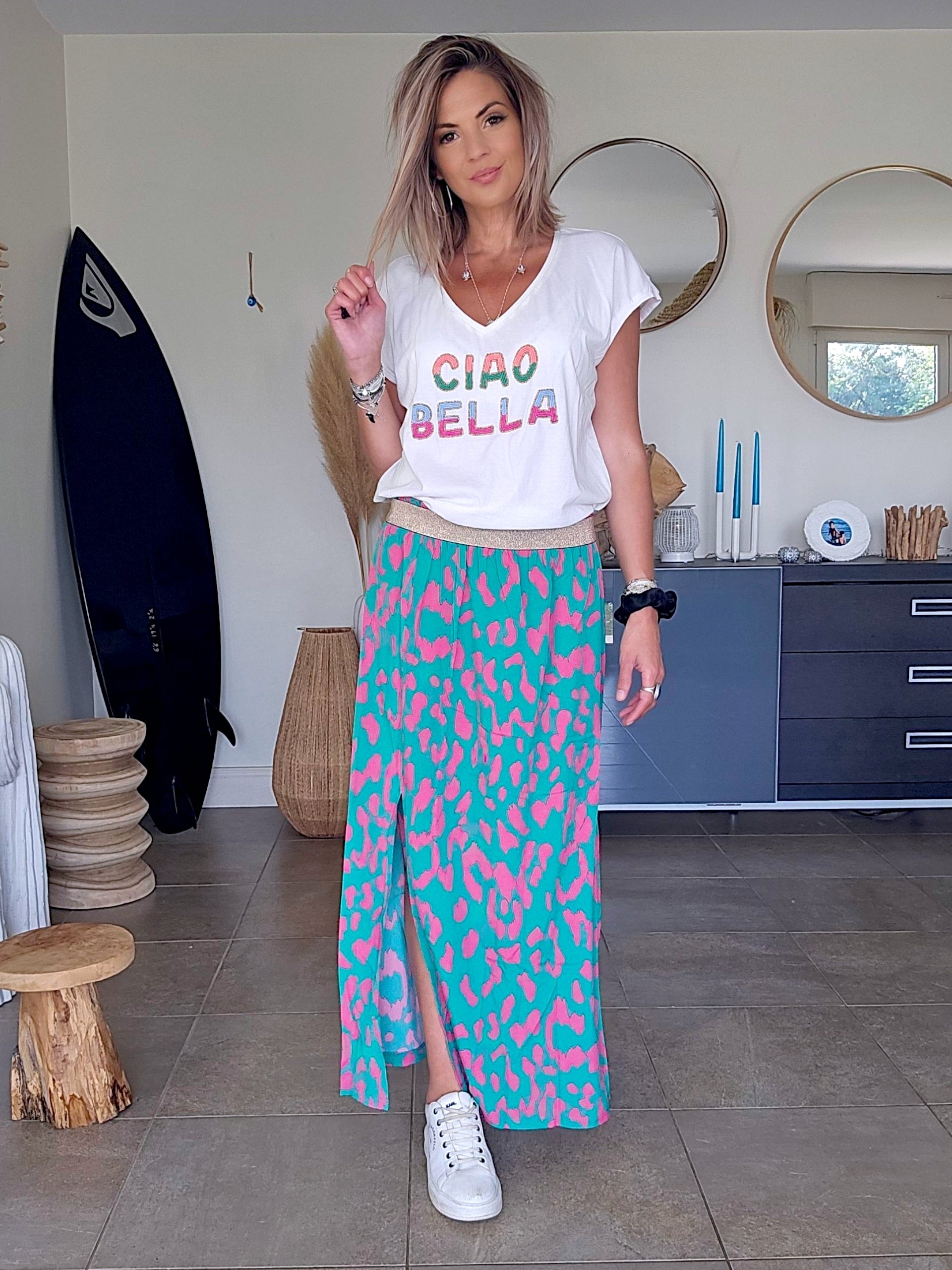 Tee-shirt perles Bella