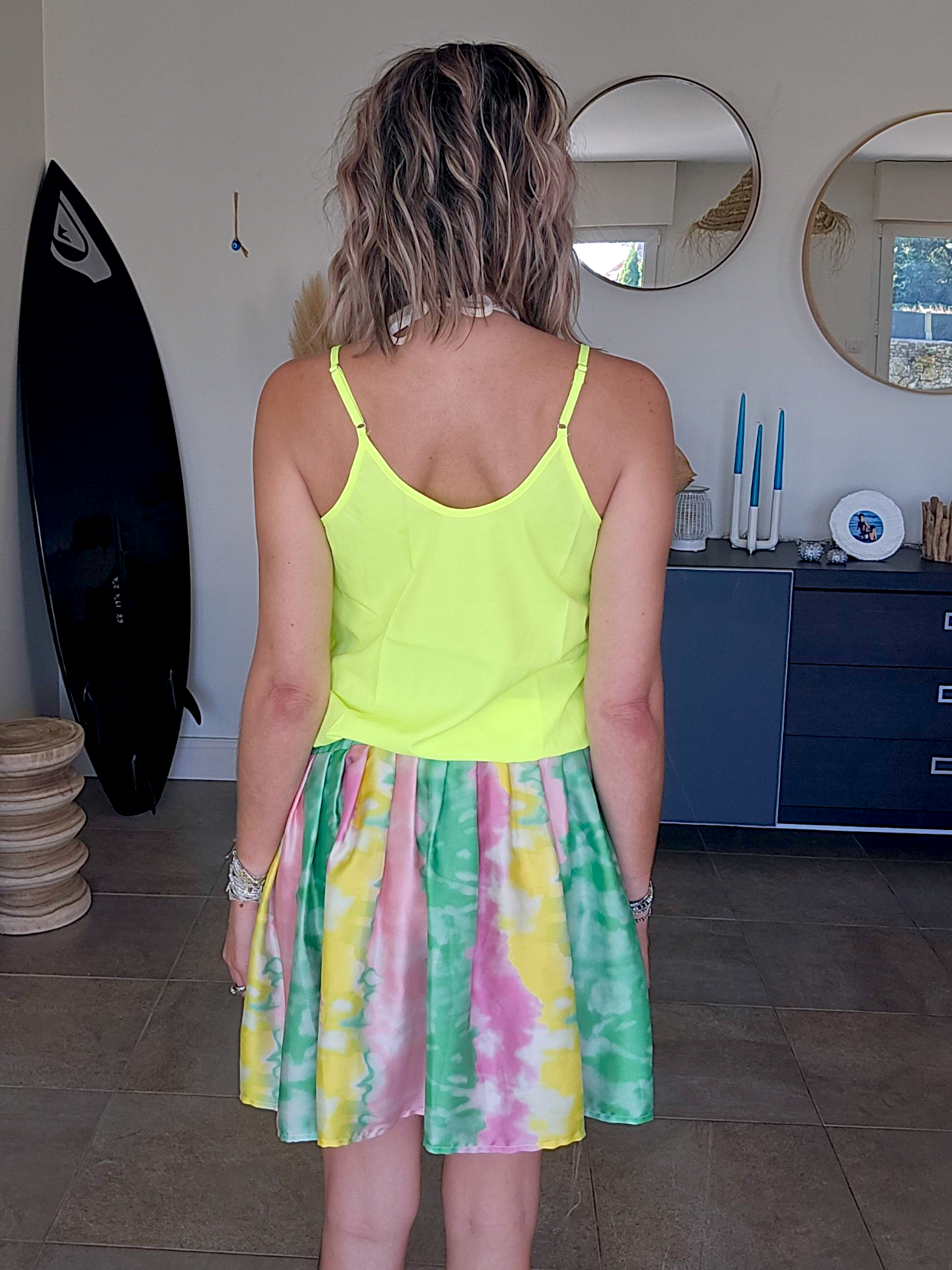 Jupe tie and dye