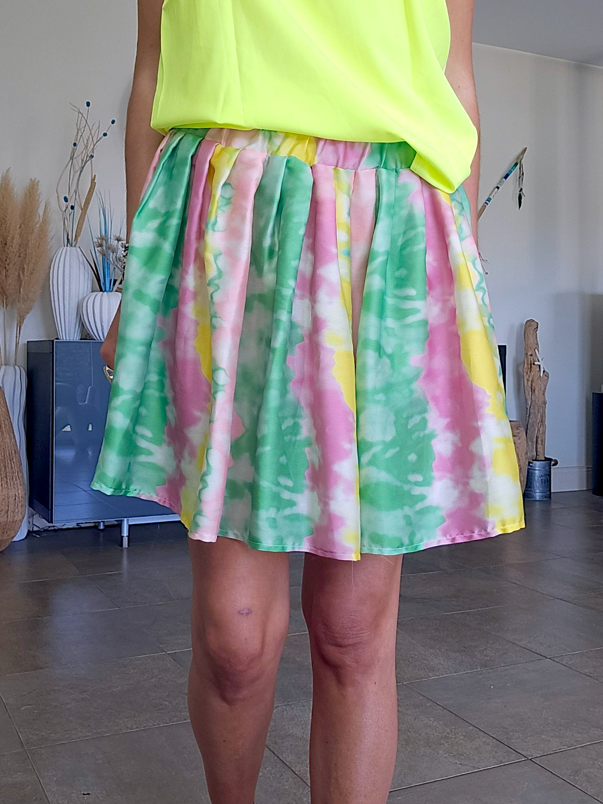 Jupe tie and dye