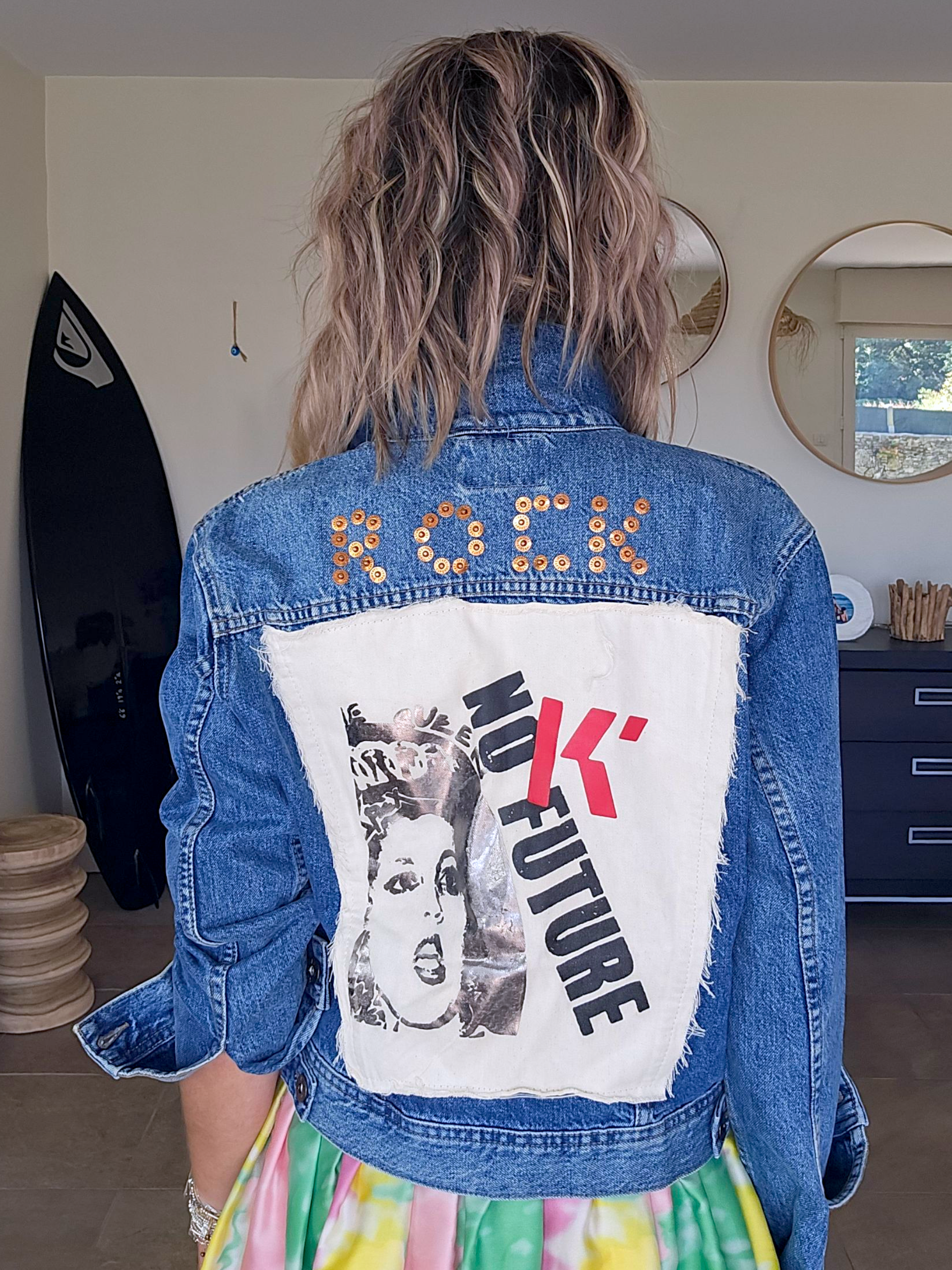 Veste Rock en denim
