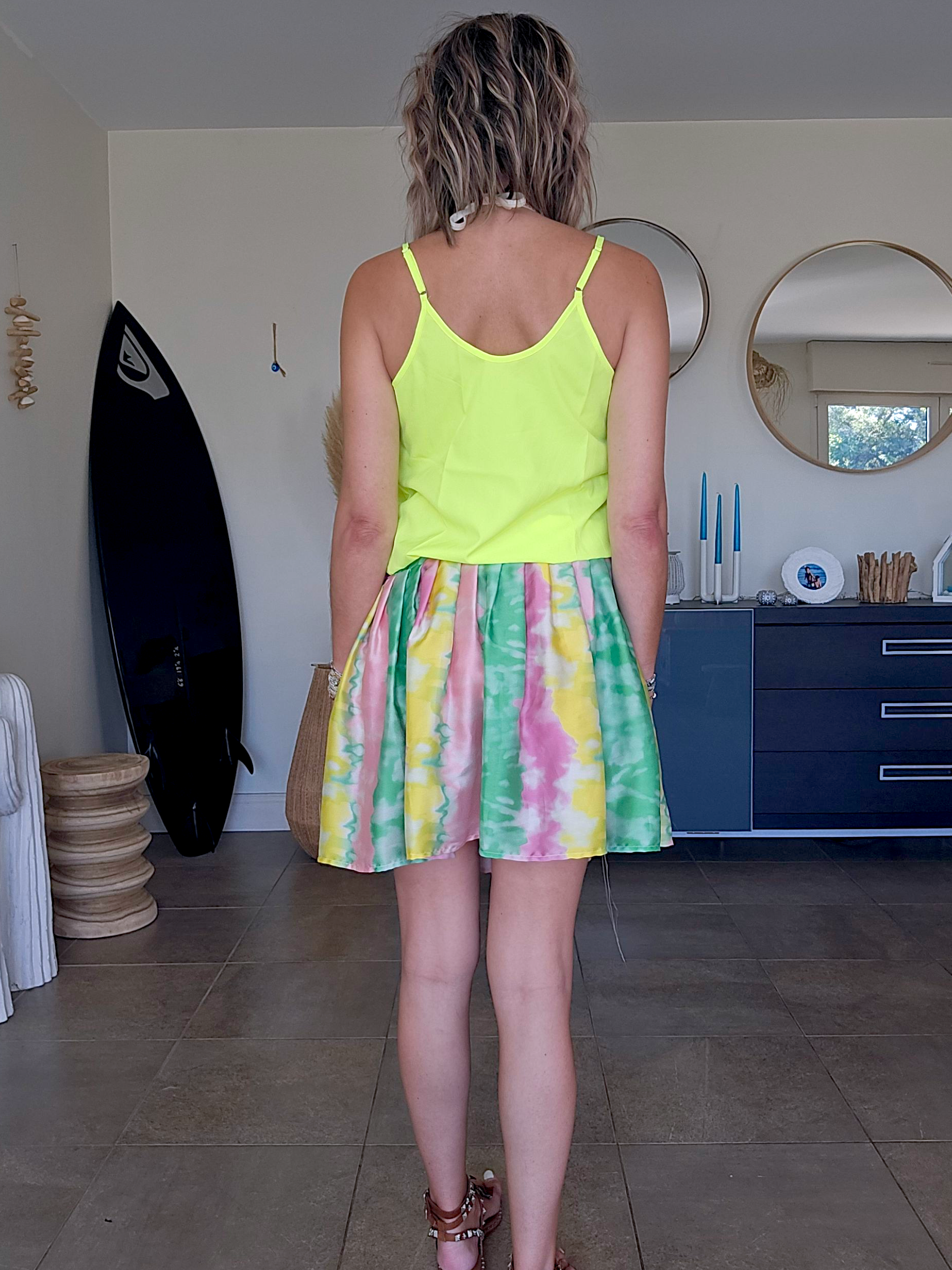 Jupe tie and dye