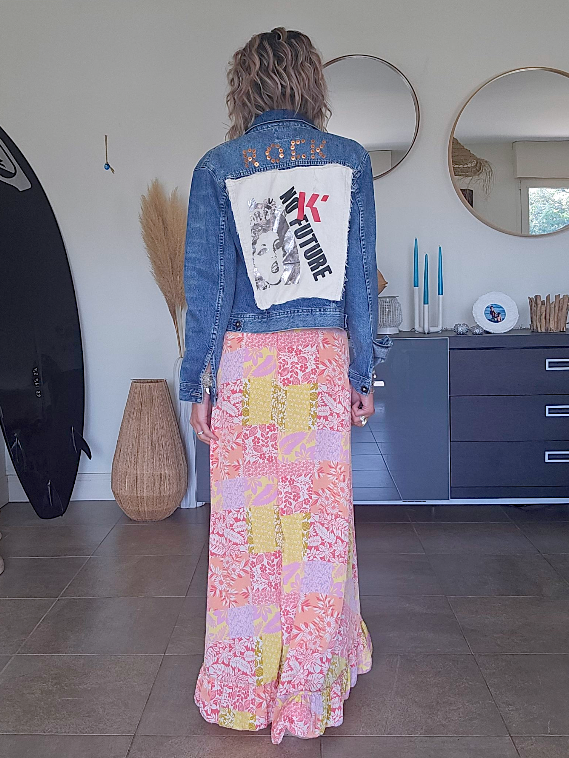 Veste Rock en denim