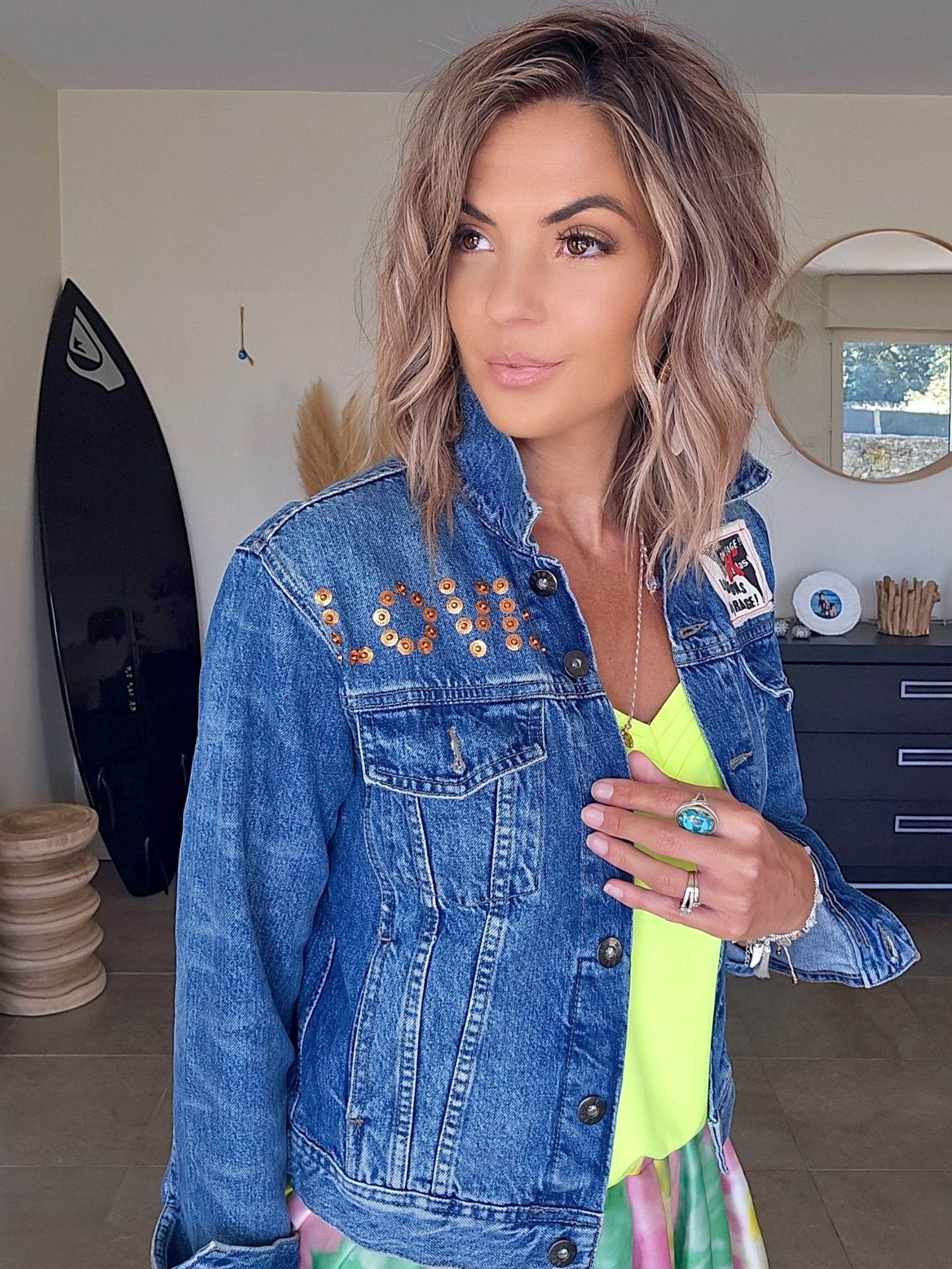 Veste Rock en denim