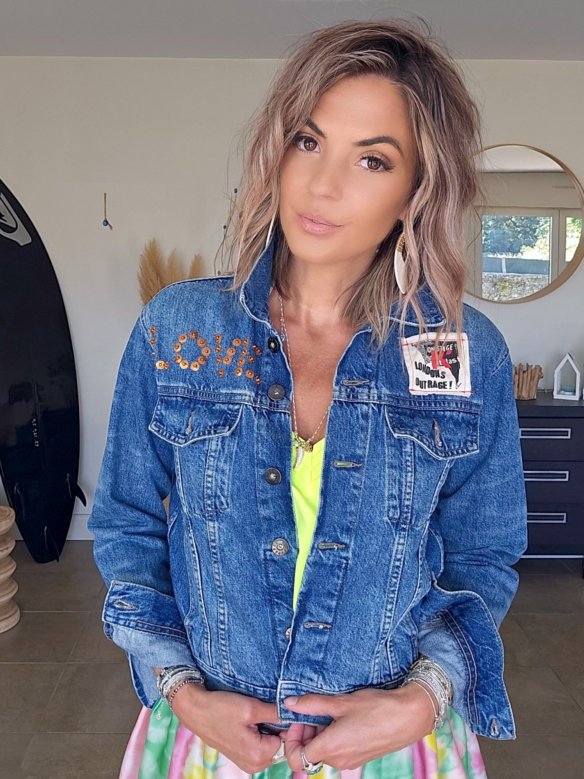 Veste Rock en denim