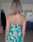 Robe courte flowers