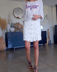 Jupe en crochet