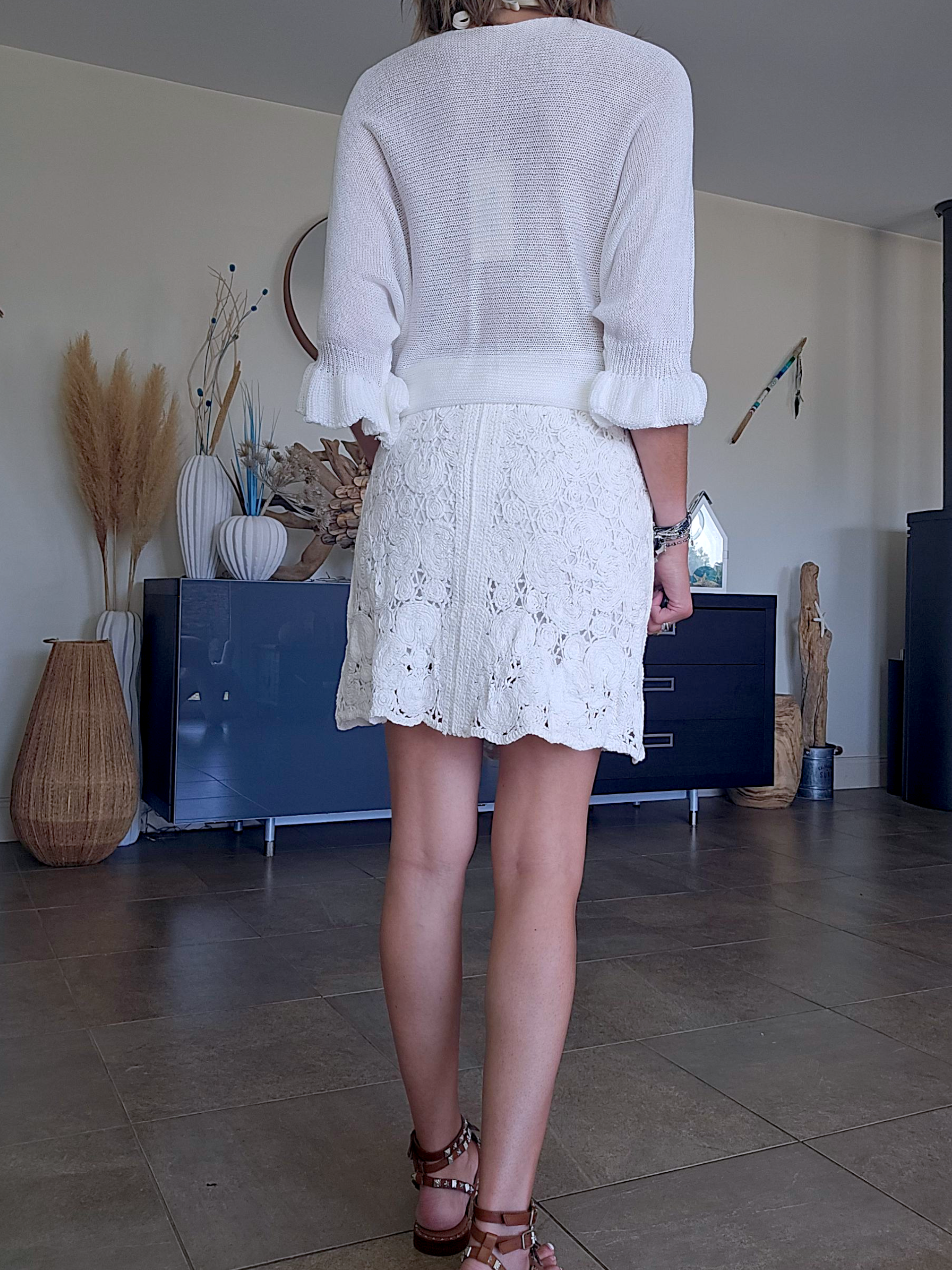 Jupe en crochet