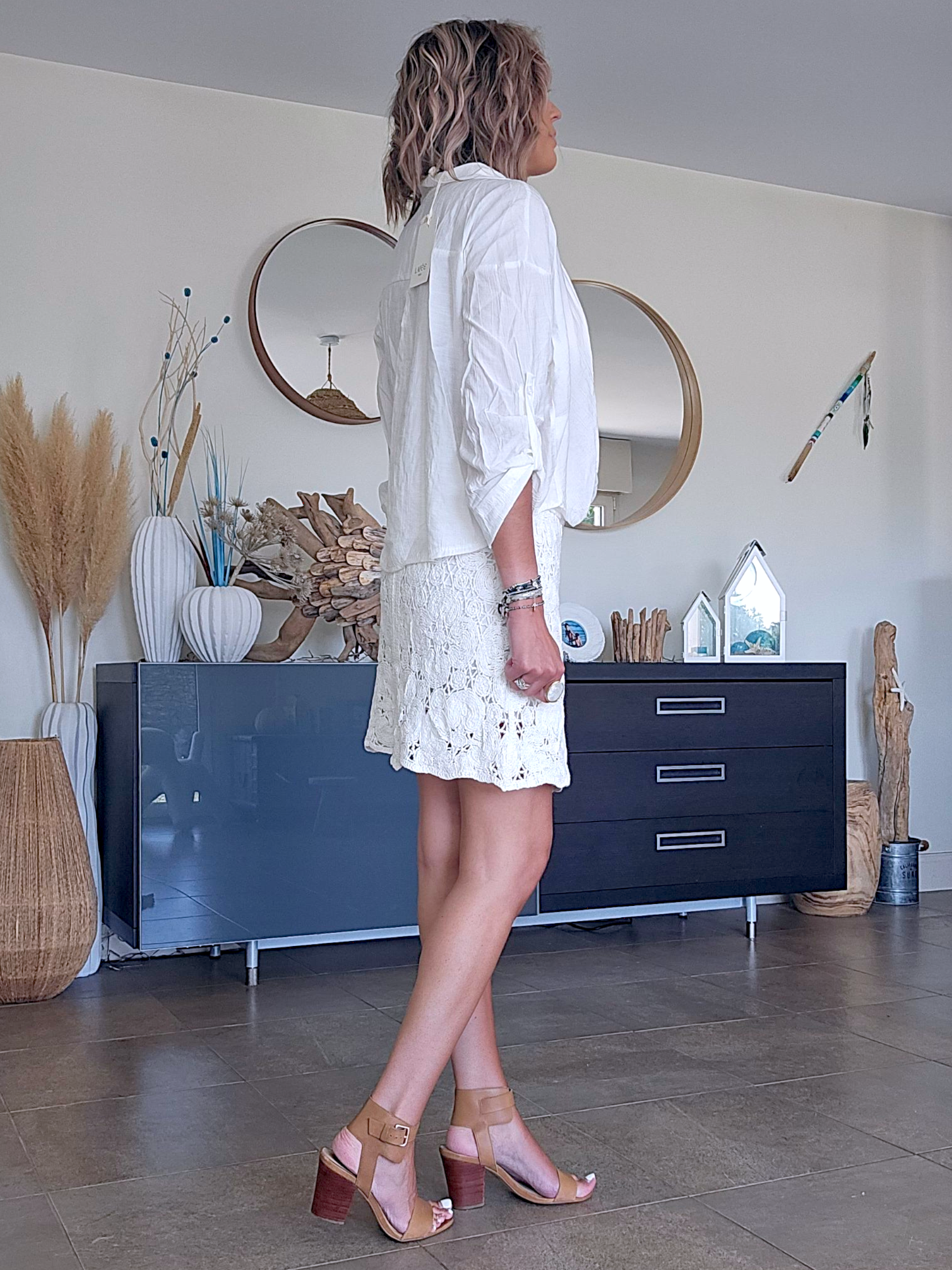 Blouse asymétrique
