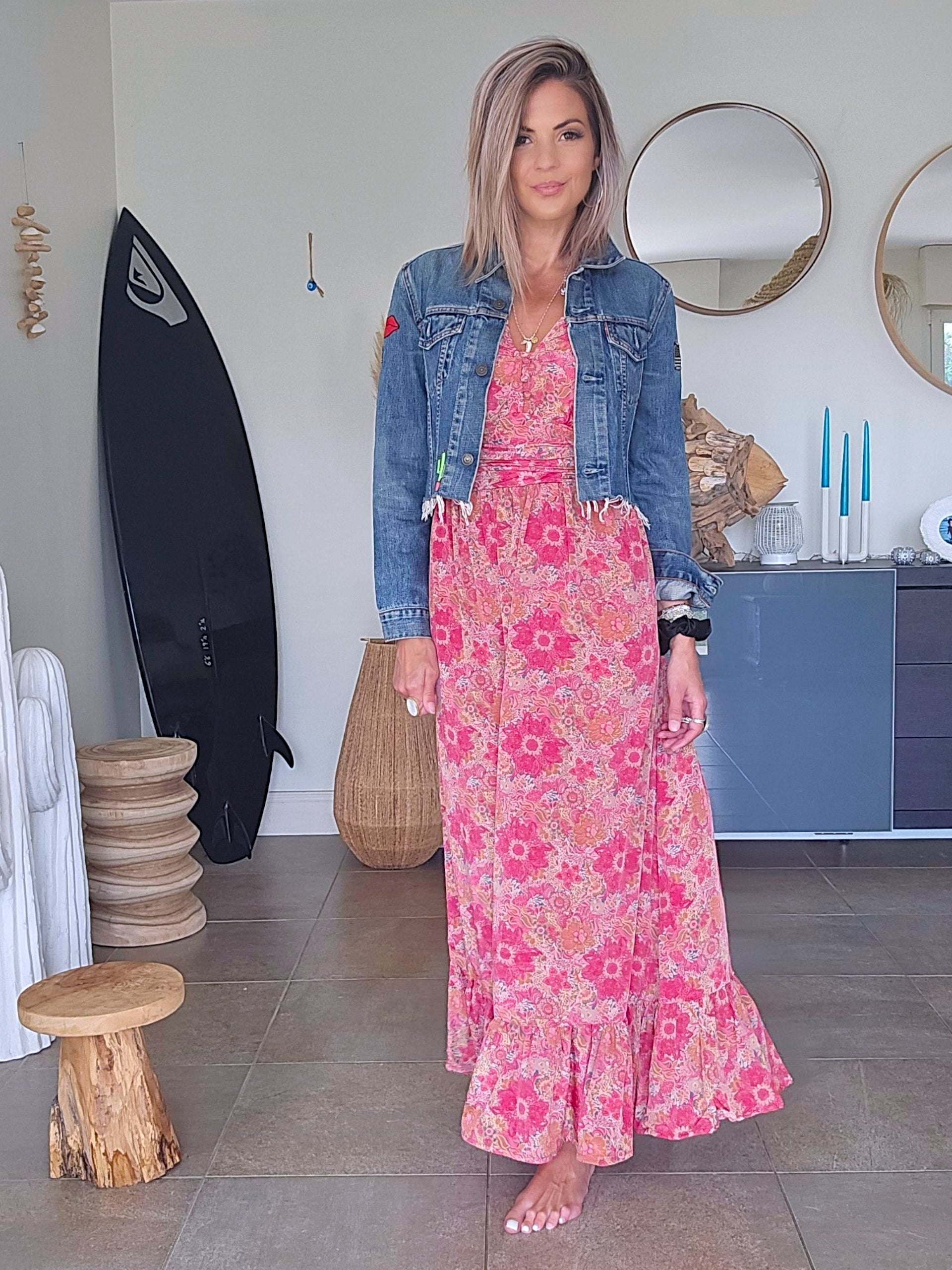 Robe dos ouvert