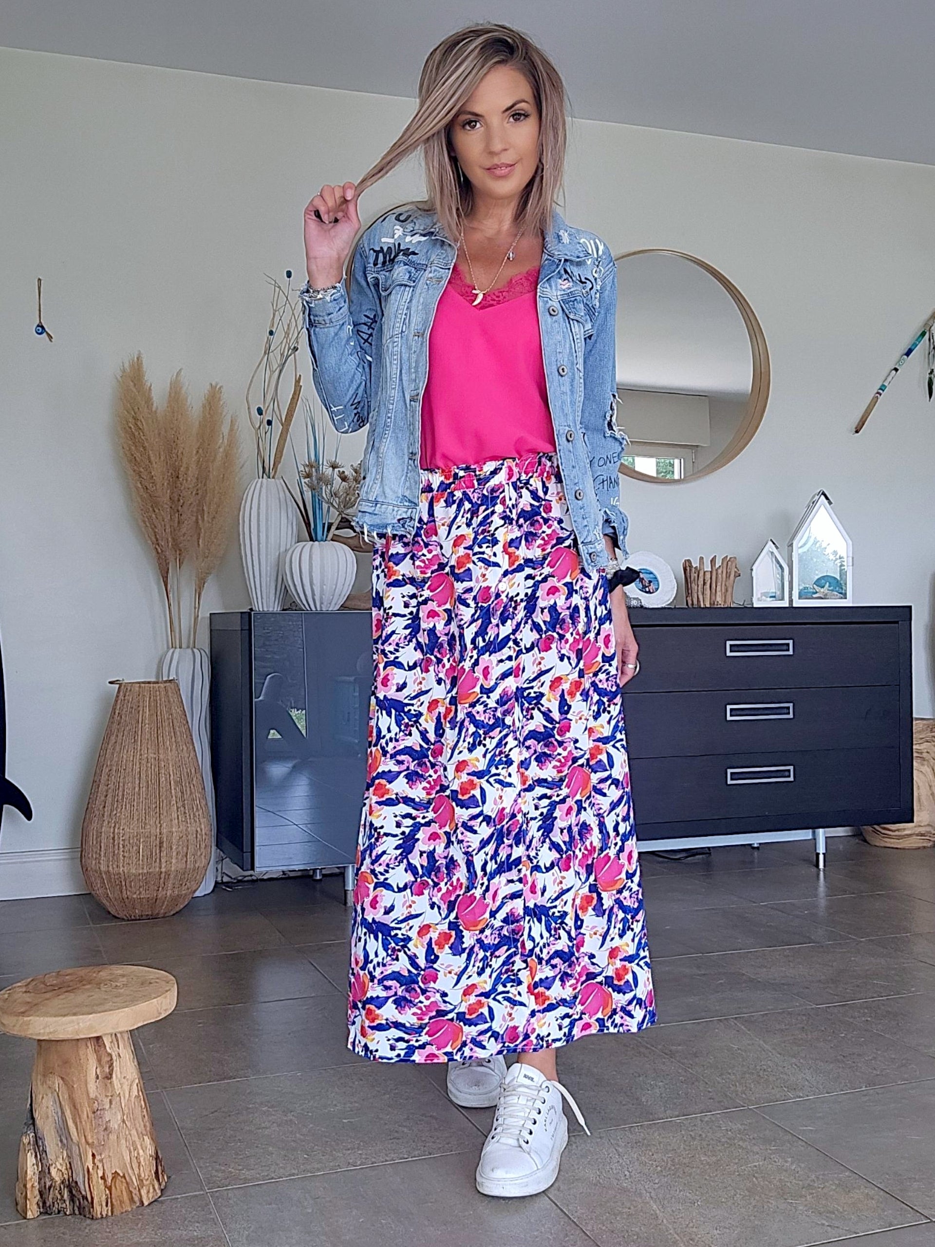 Jupe flowers