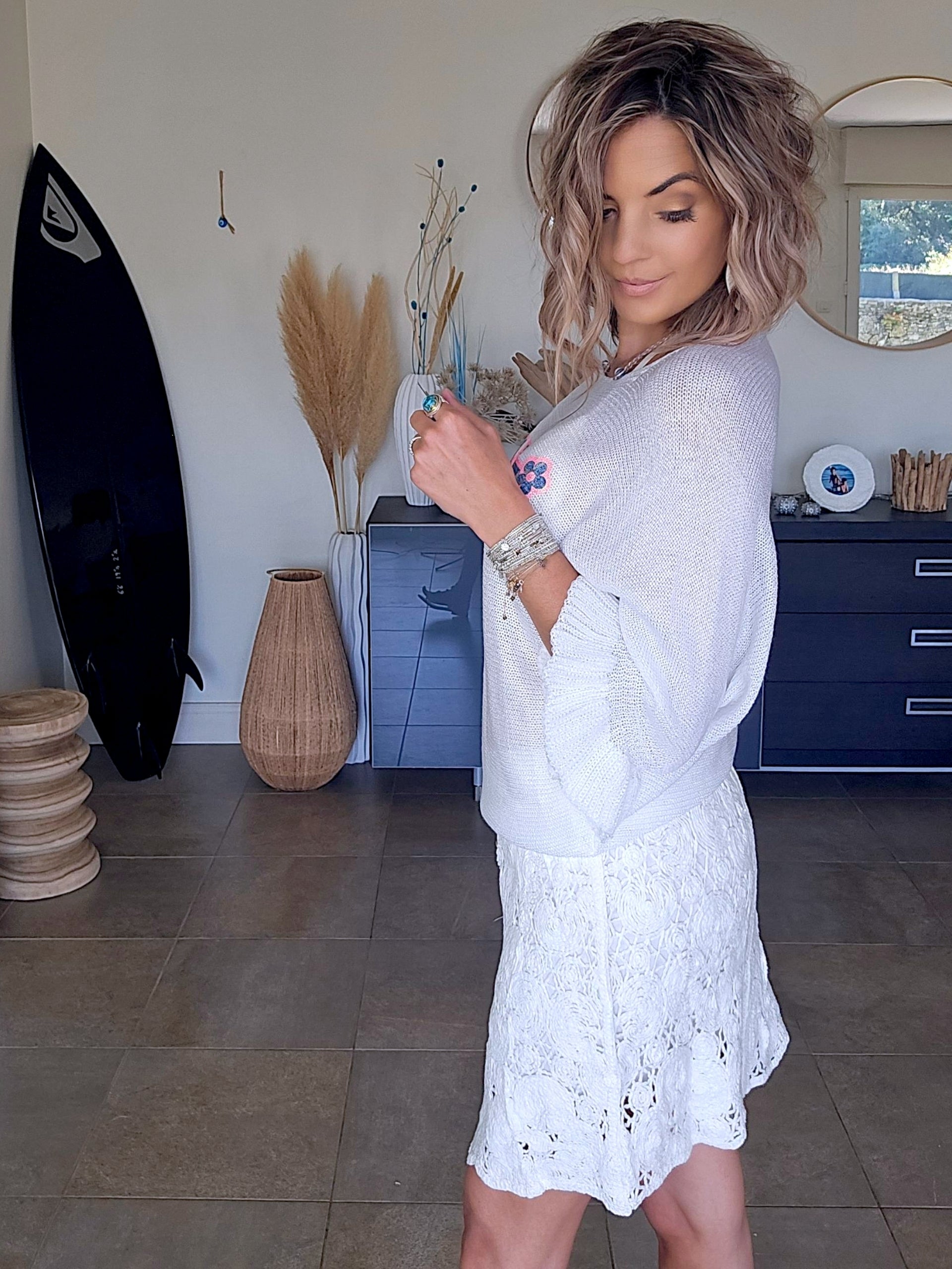 Jupe en crochet