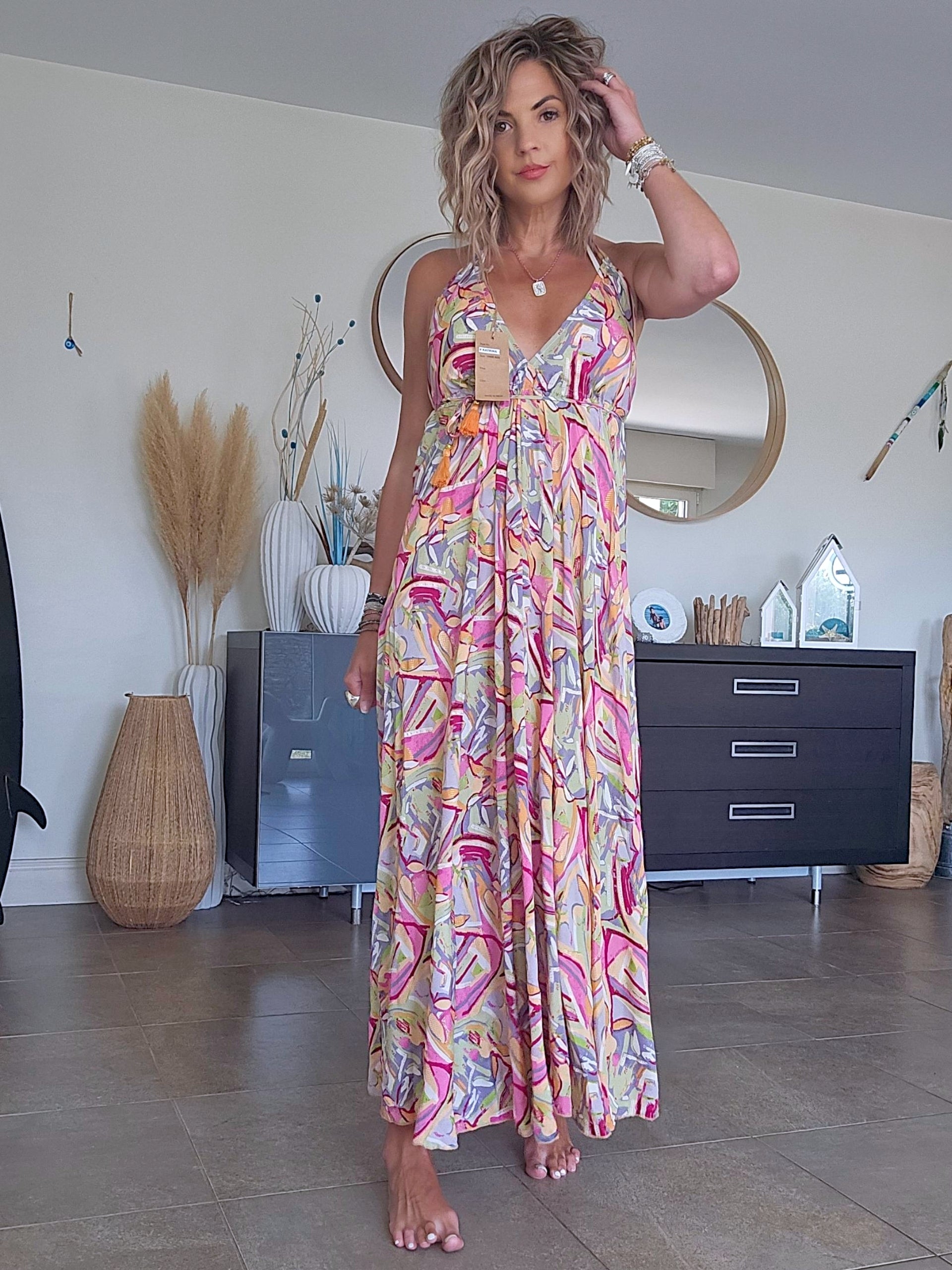 Robe dos nu