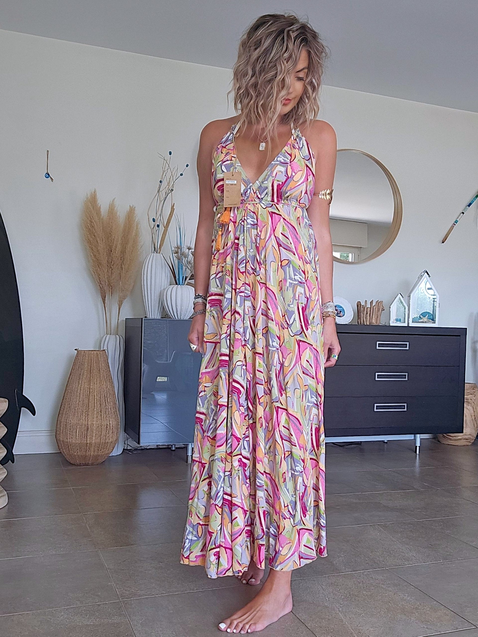 Robe dos nu