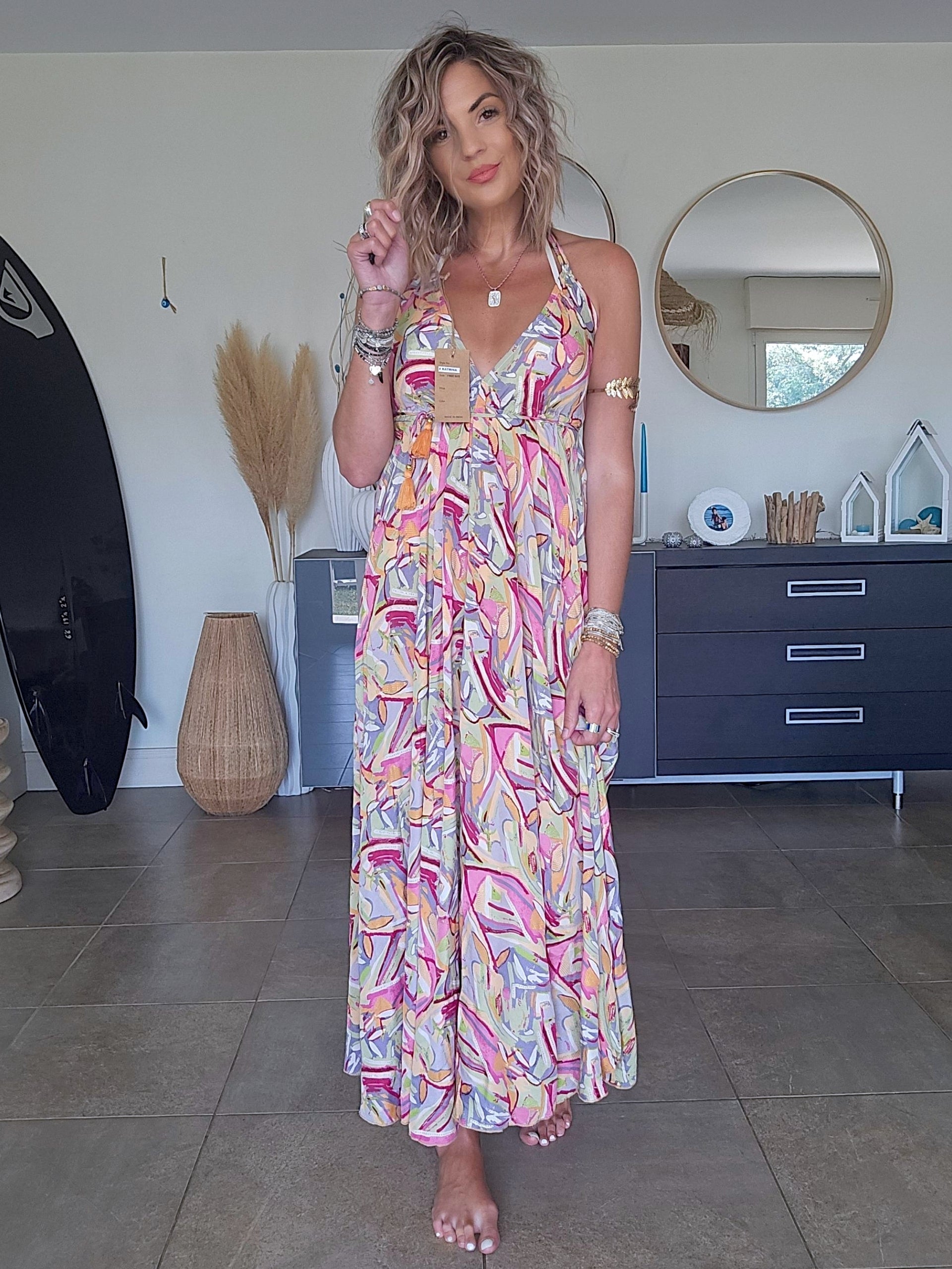Robe dos nu