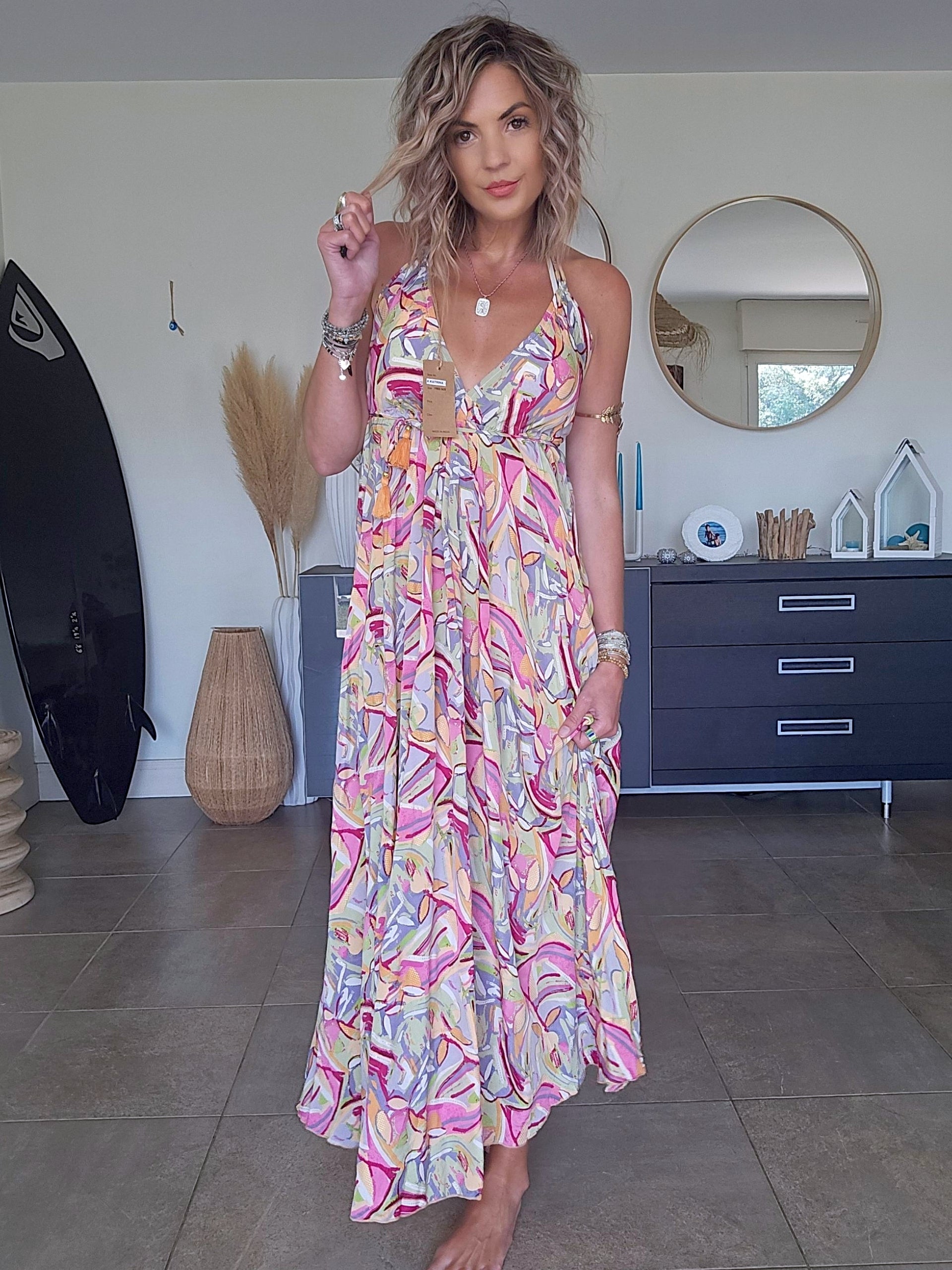 Robe dos nu