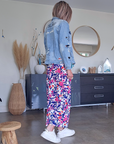 Veste tags en denim