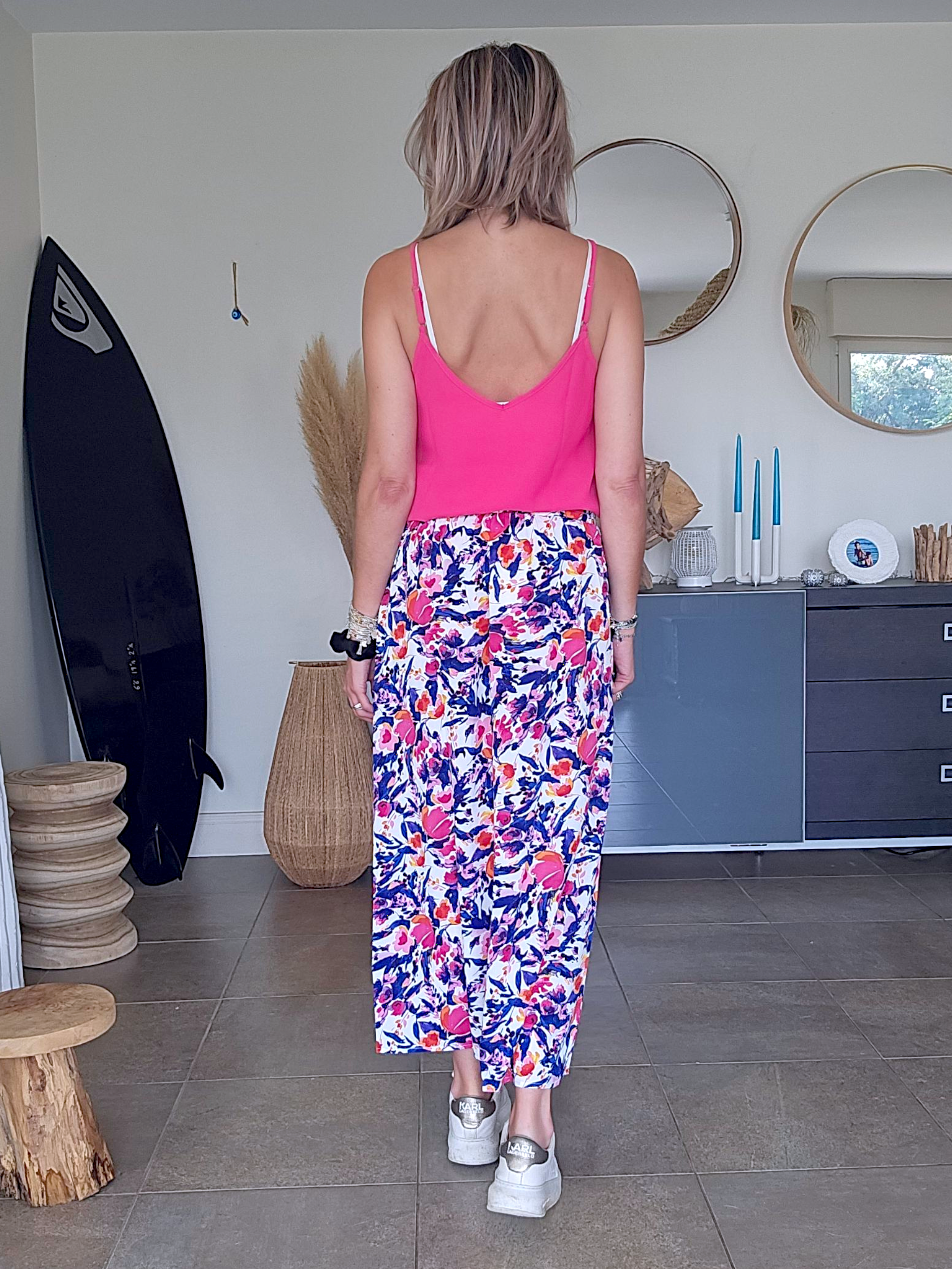 Débardeur Léa fuchsia