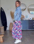 Veste tags en denim