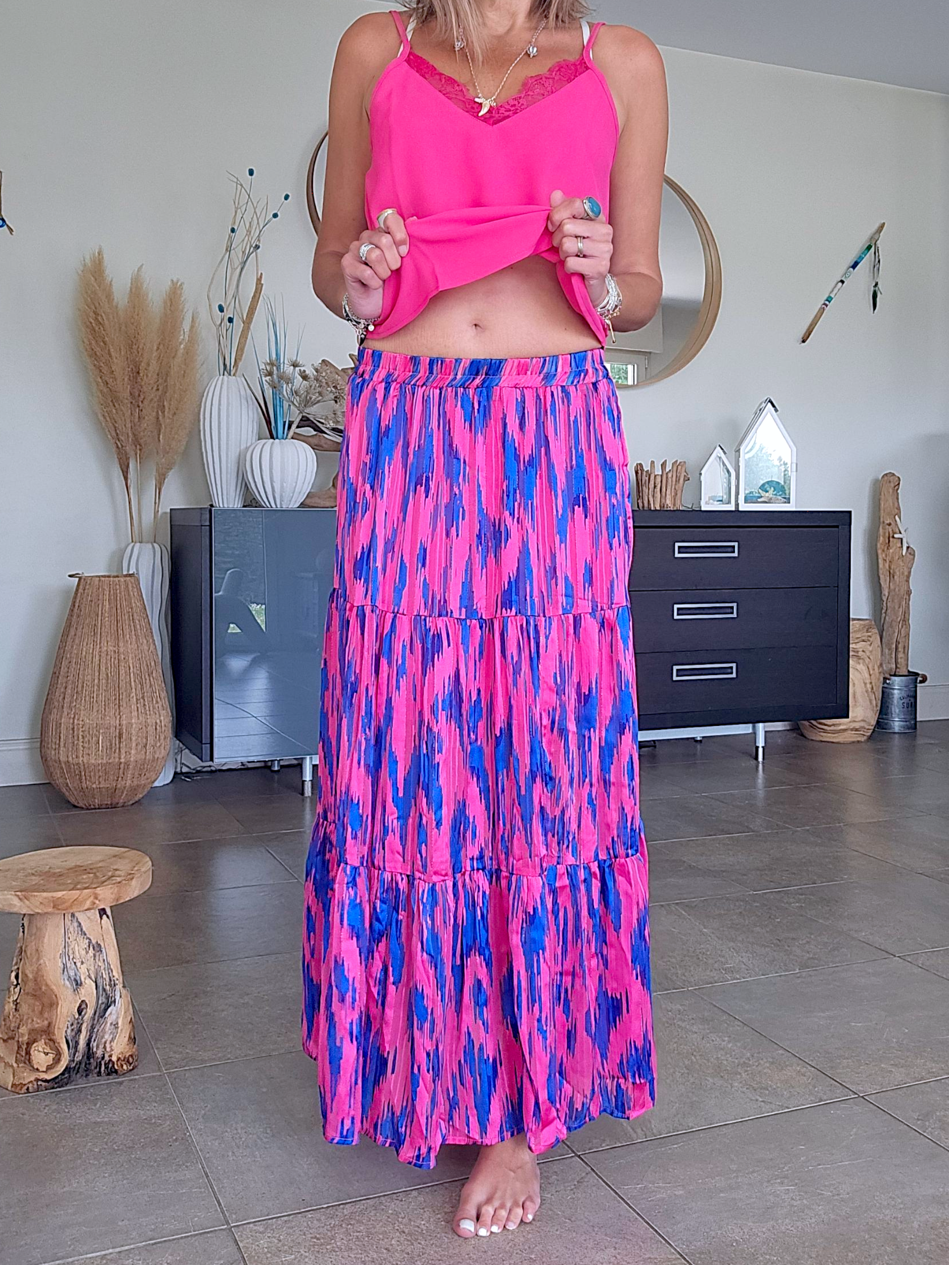 Jupe Tie-and-dye