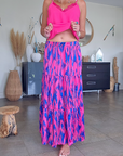 Jupe Tie-and-dye