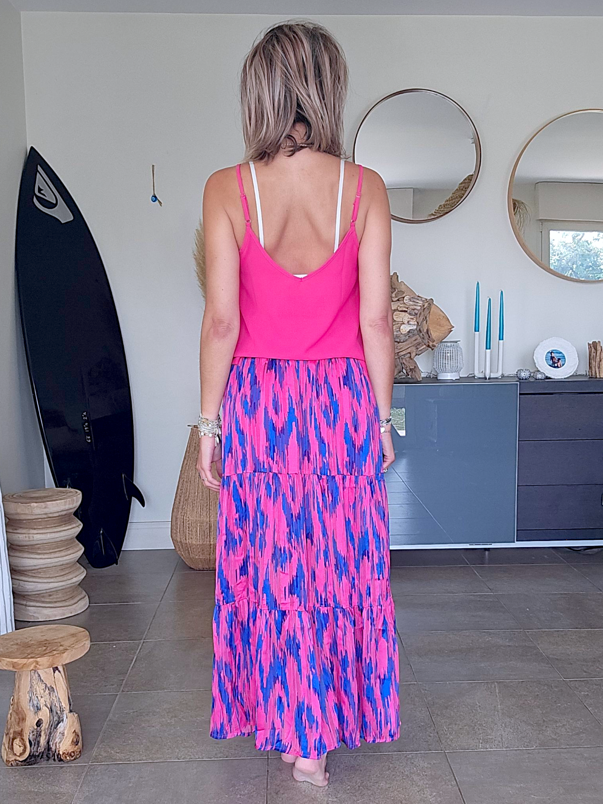 Débardeur Léa fuchsia