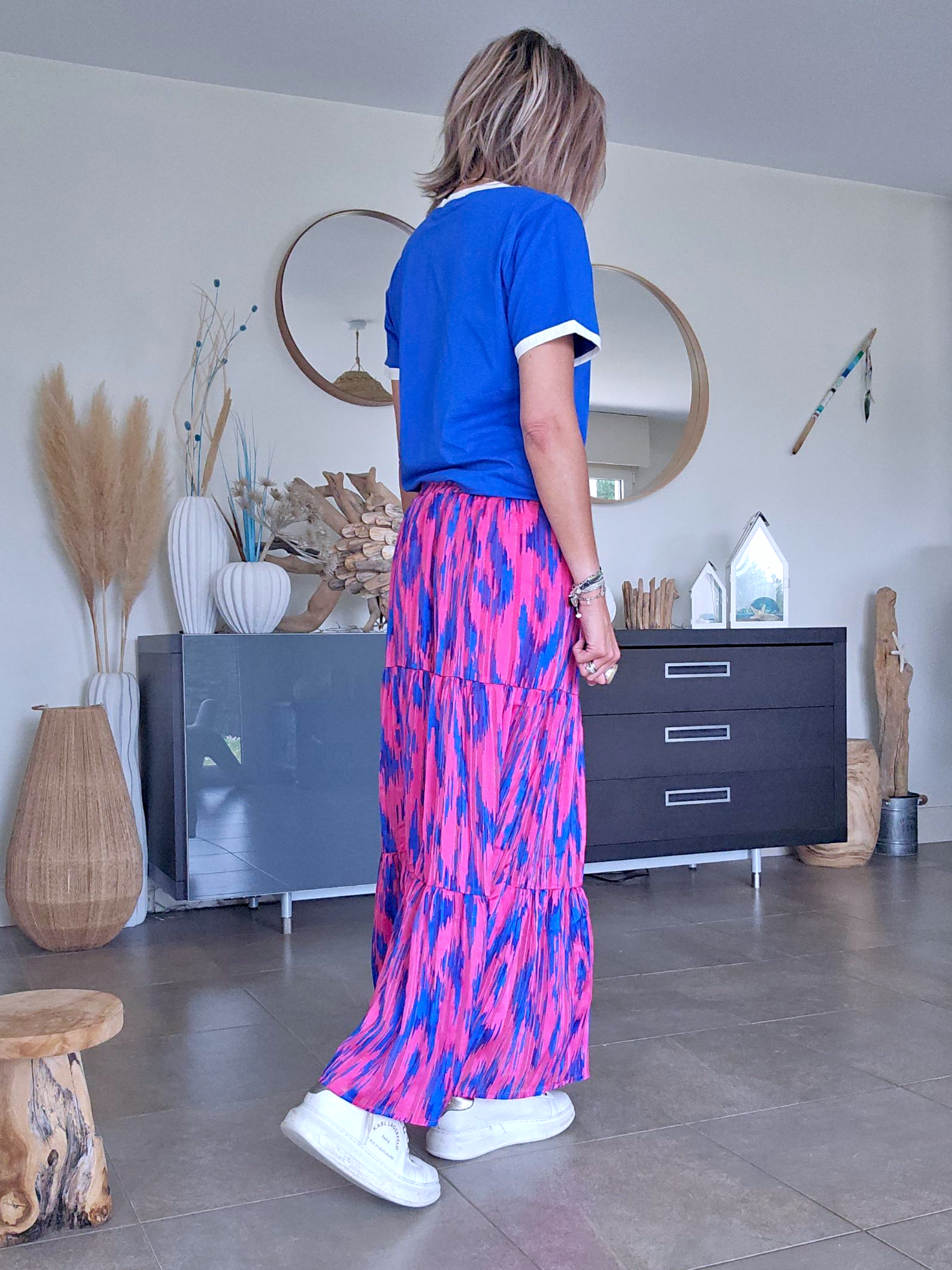 Jupe Tie-and-dye