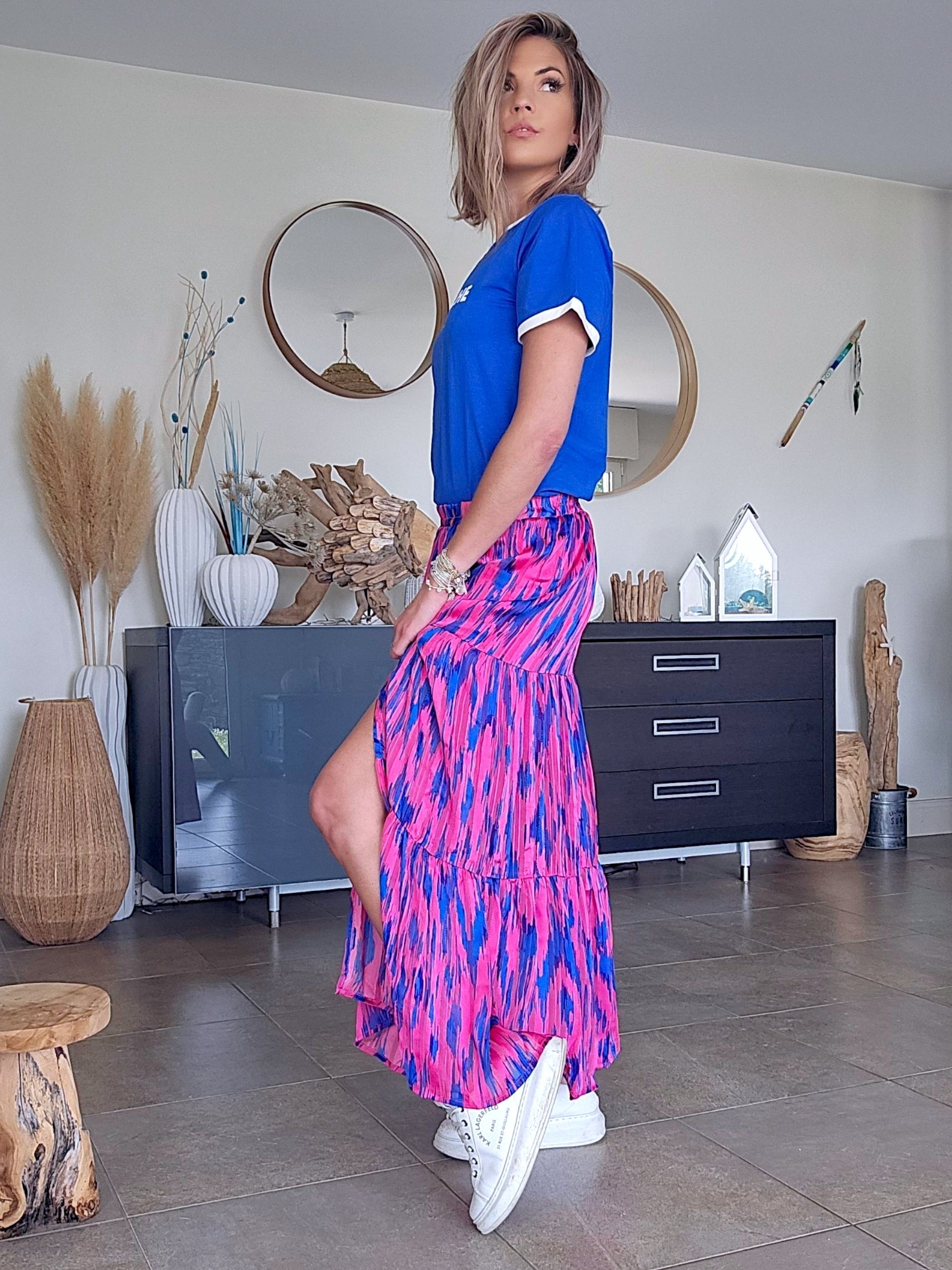 Jupe Tie-and-dye