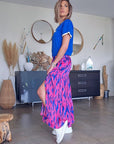 Jupe Tie-and-dye