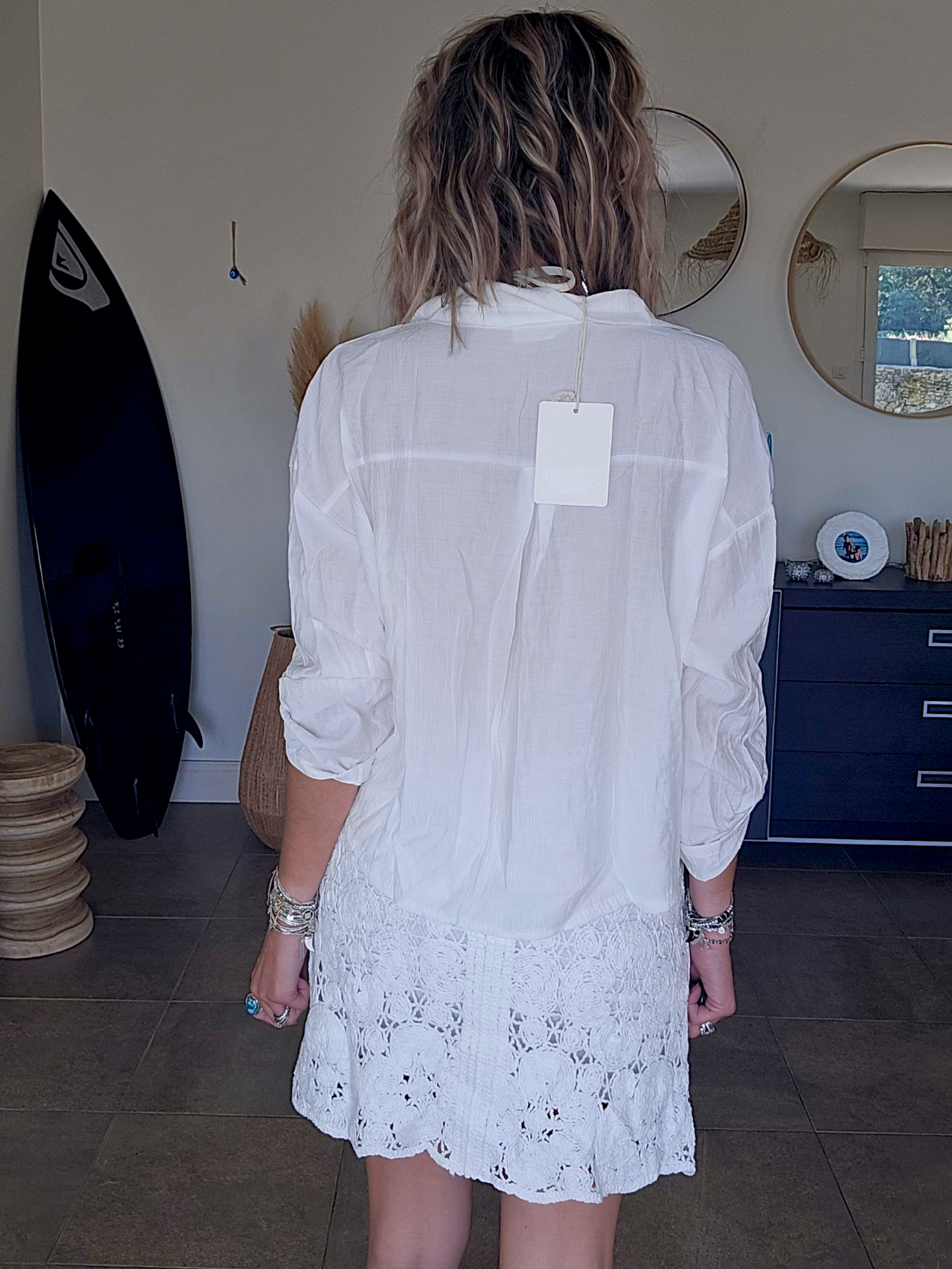 Blouse asymétrique
