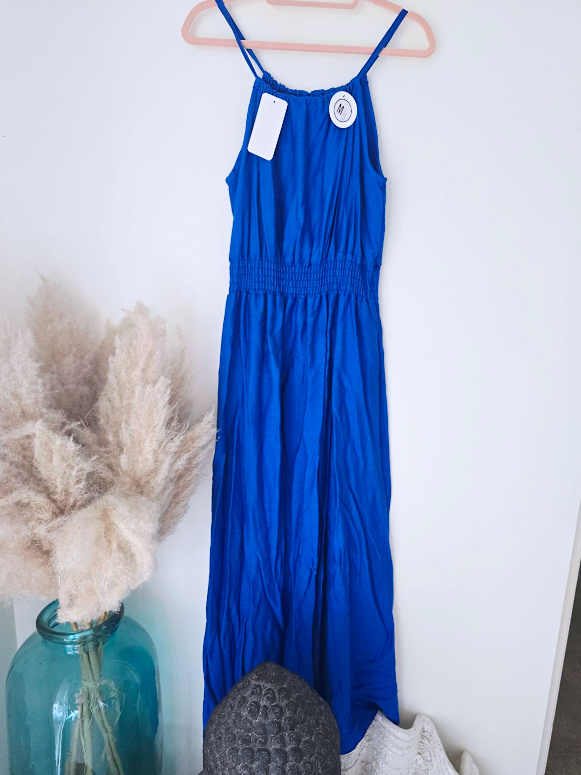 Robe portefeuille bleu roi