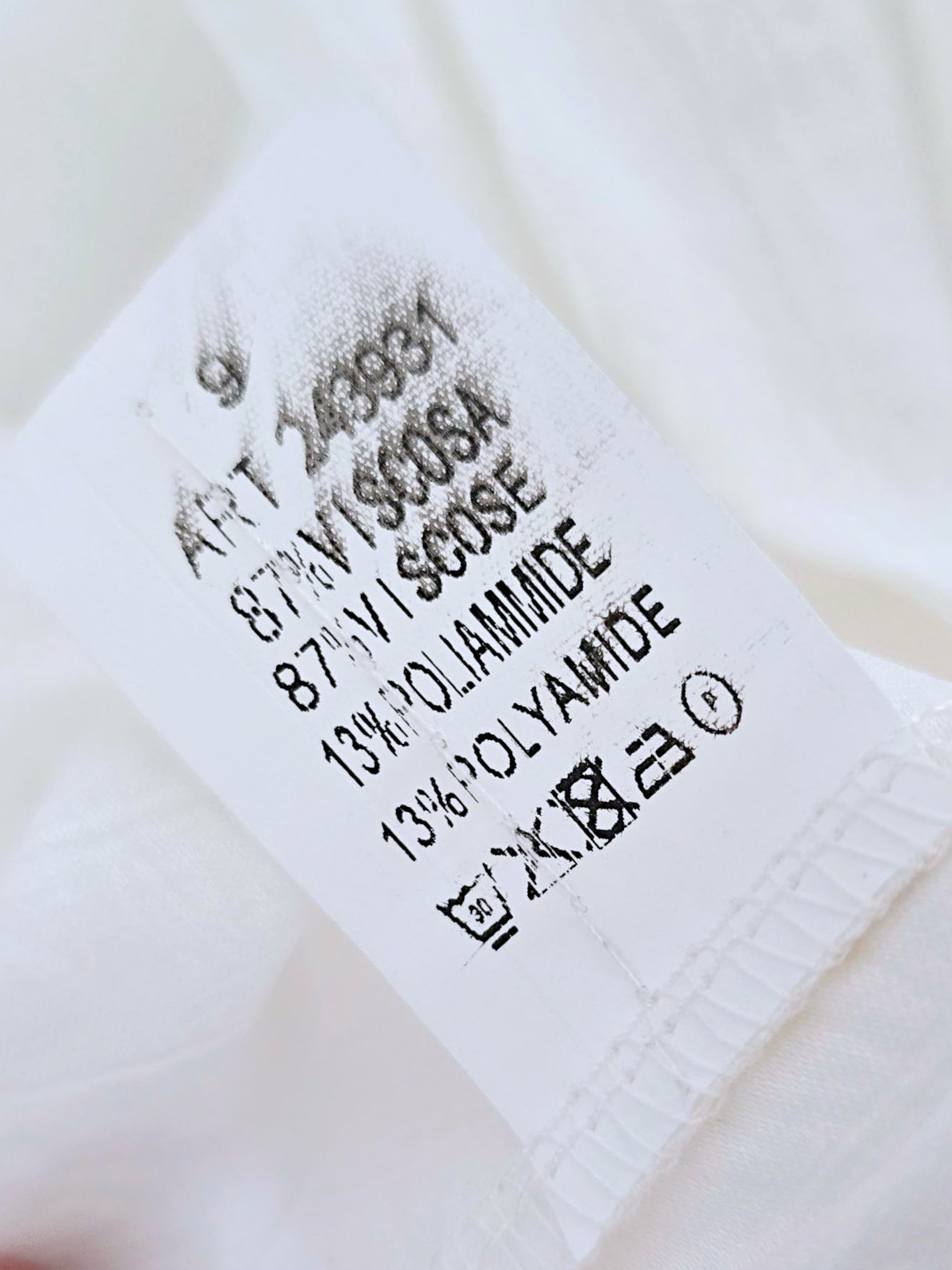 Blouse asymétrique