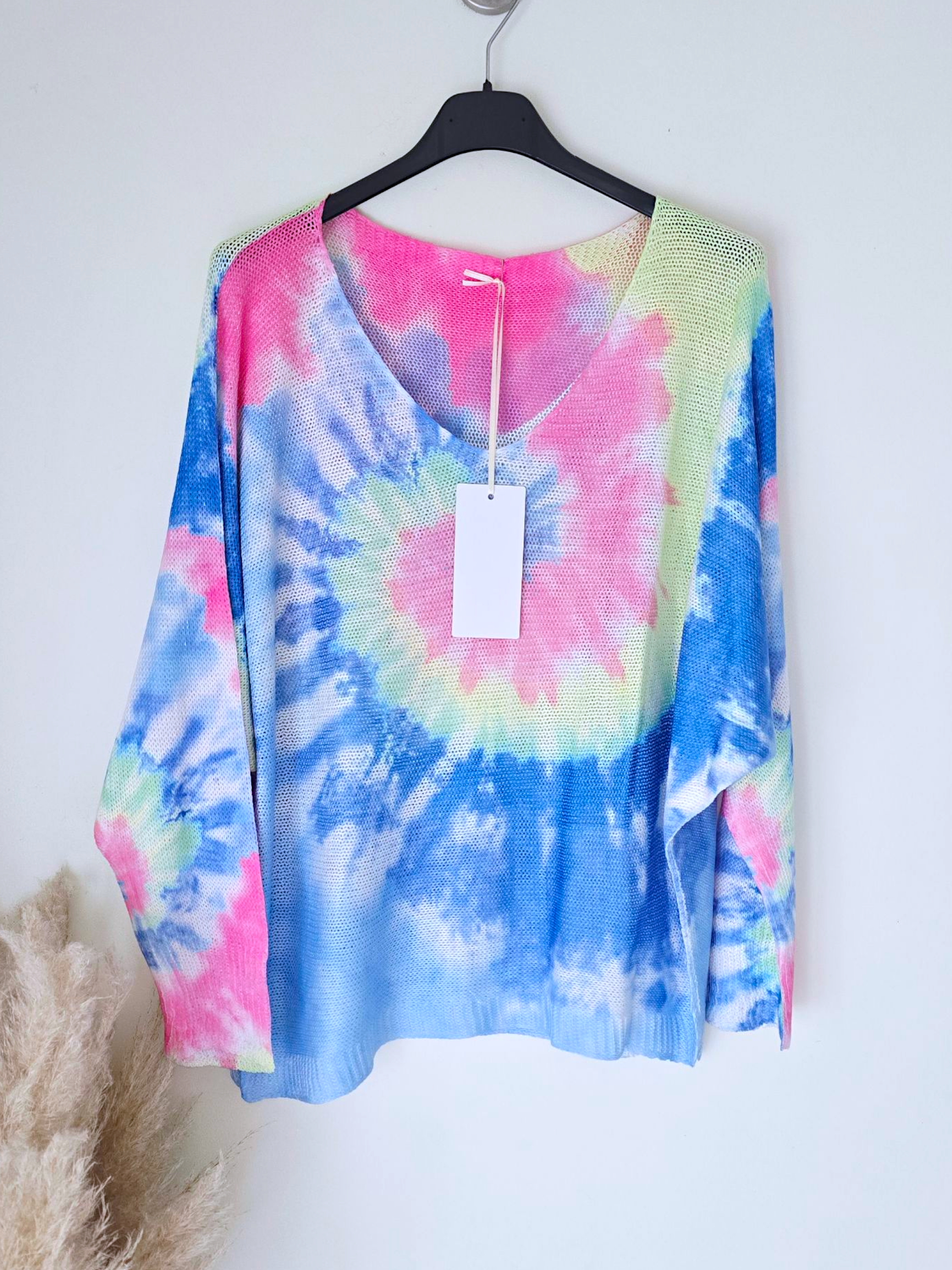 Pull double sens tie and dye
