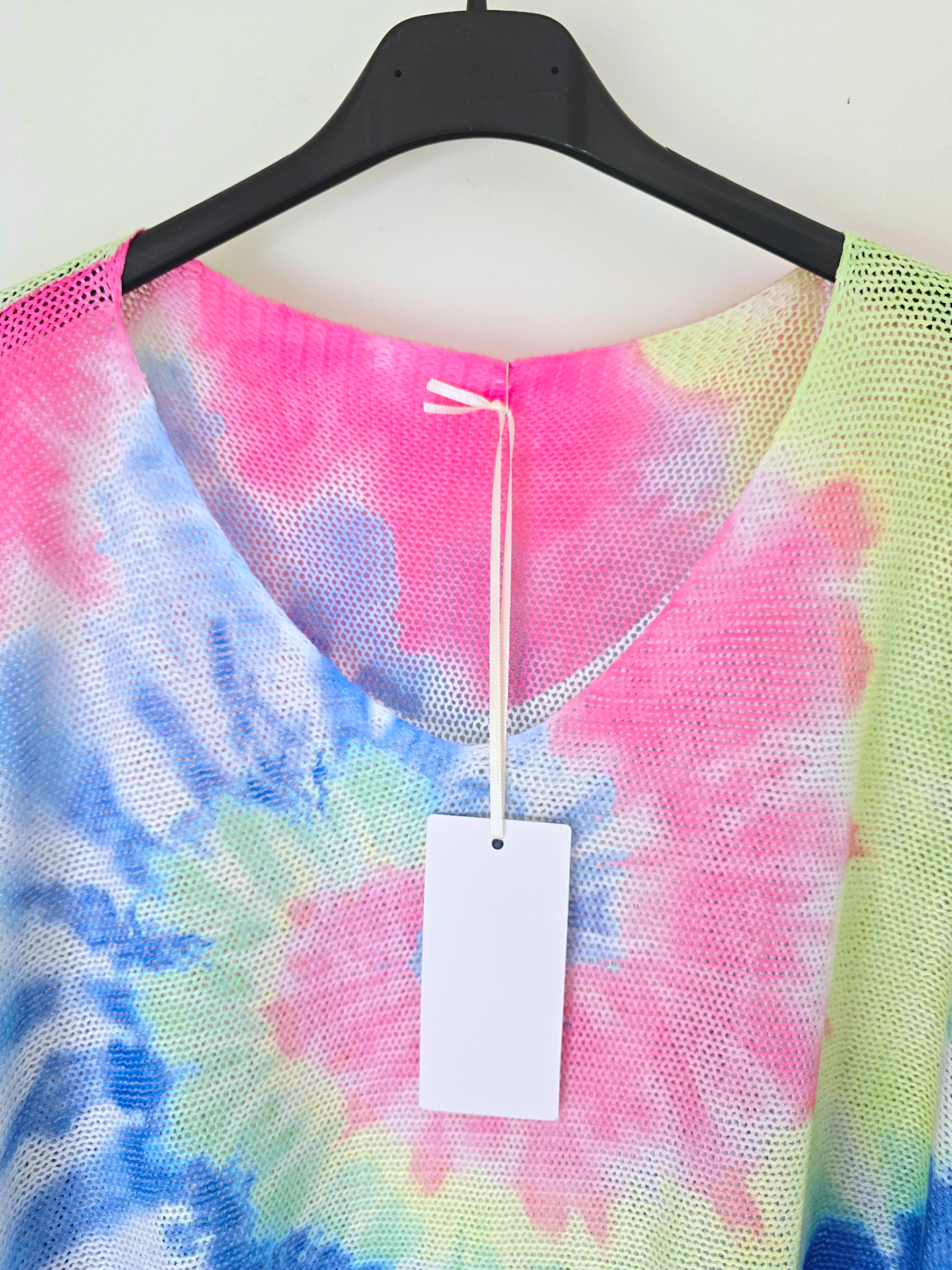 Pull double sens tie and dye