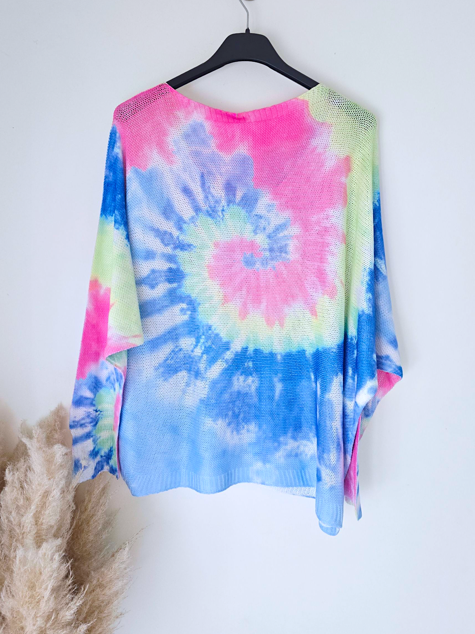 Pull double sens tie and dye