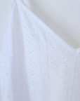 Débardeur broderie anglaise