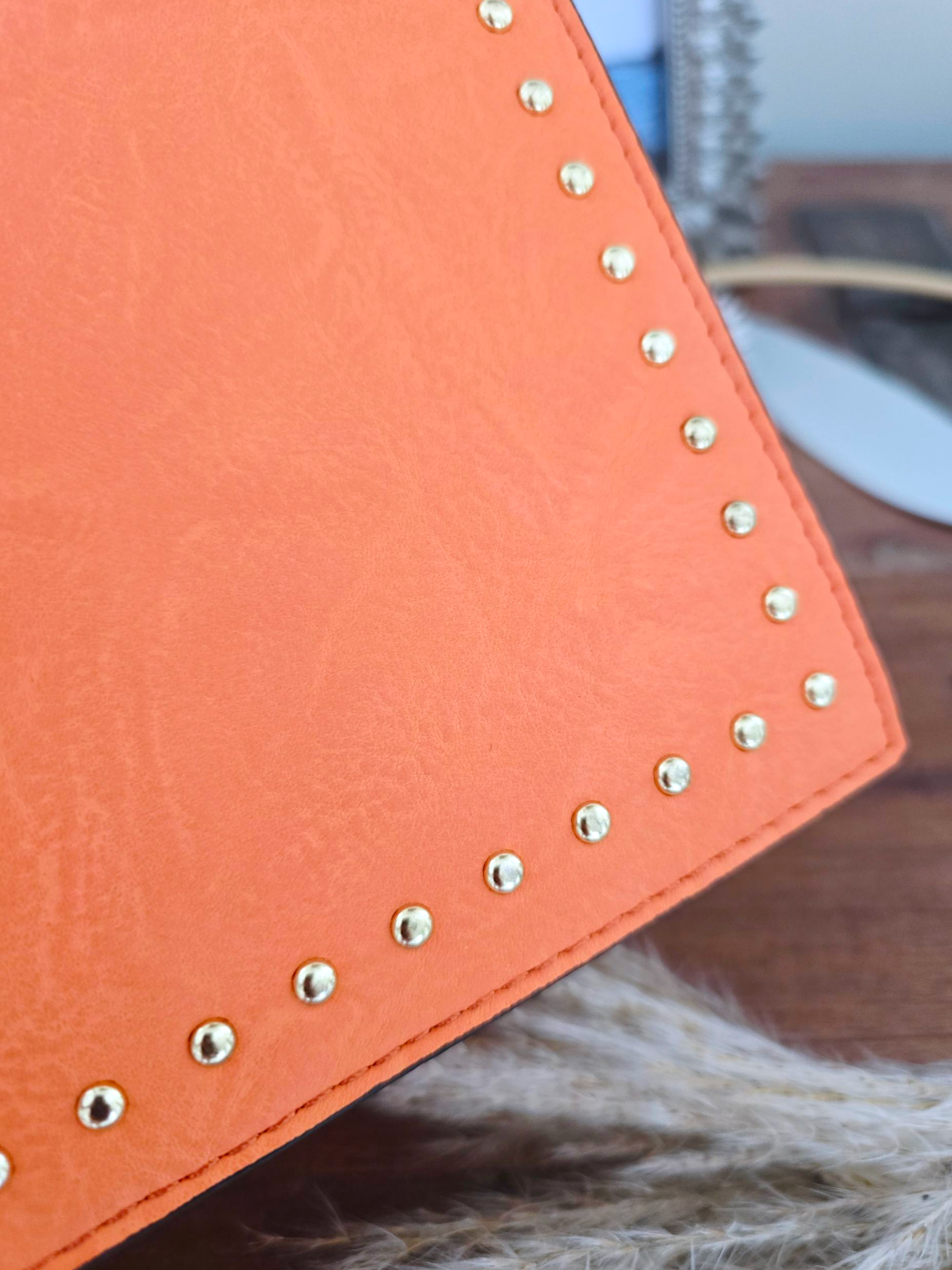 Sac bandoulière orange fluo