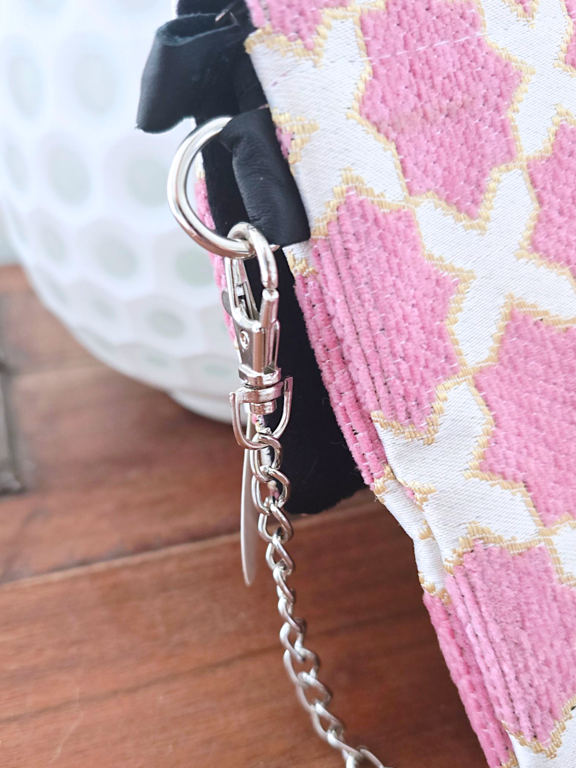Sac ethnique rose