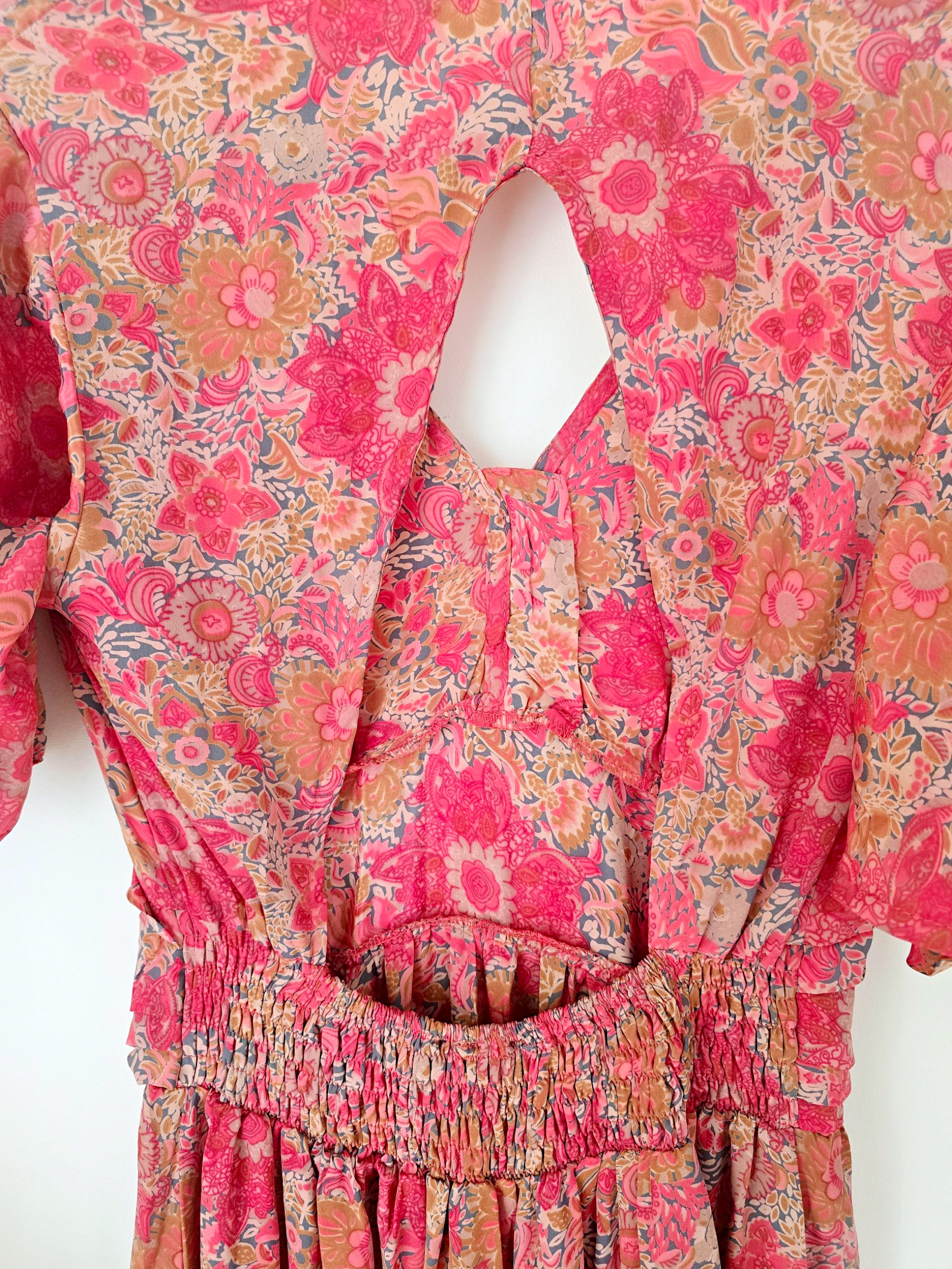 Robe dos ouvert