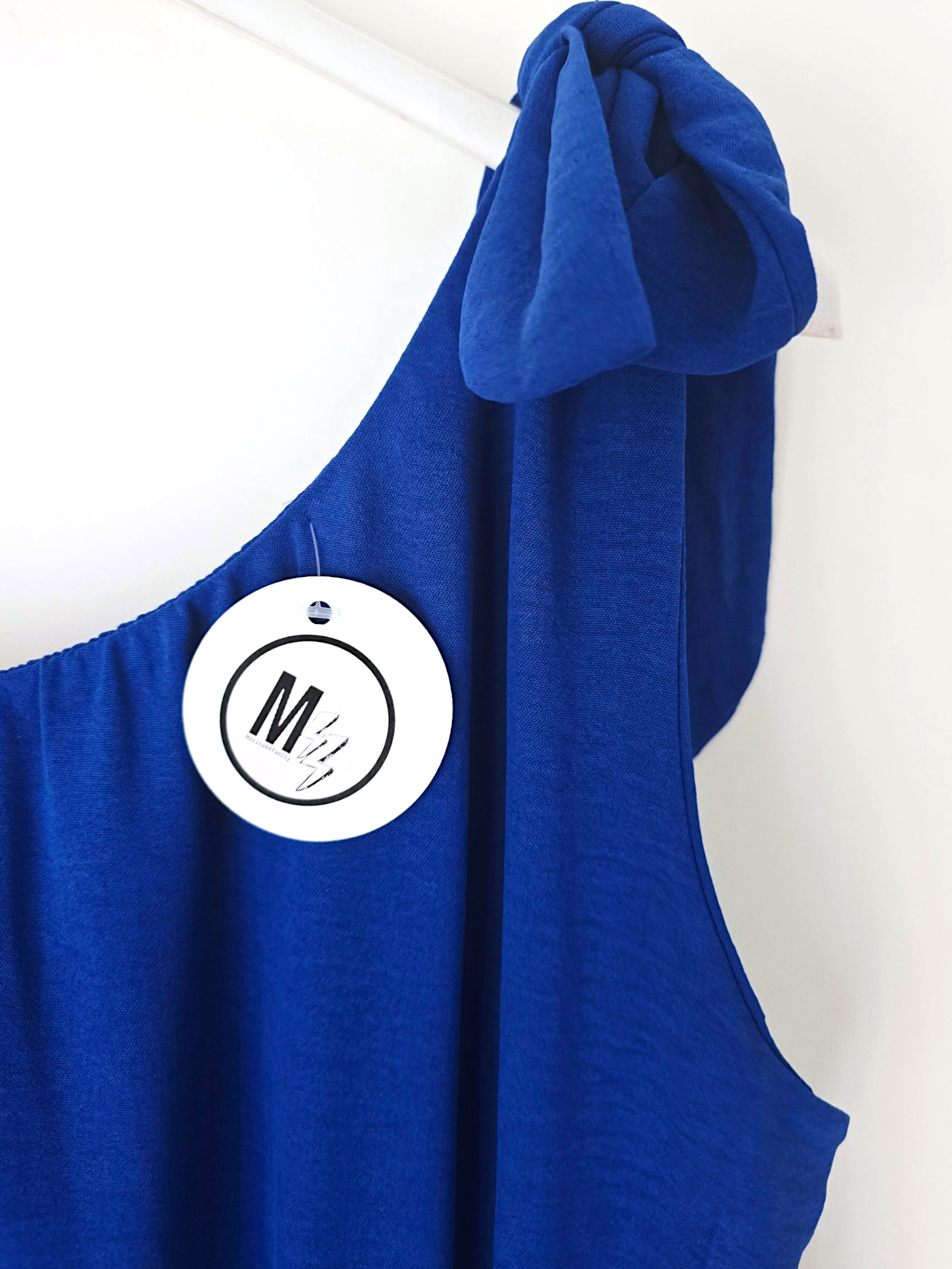 Robe bleu roi &amp; son ruban