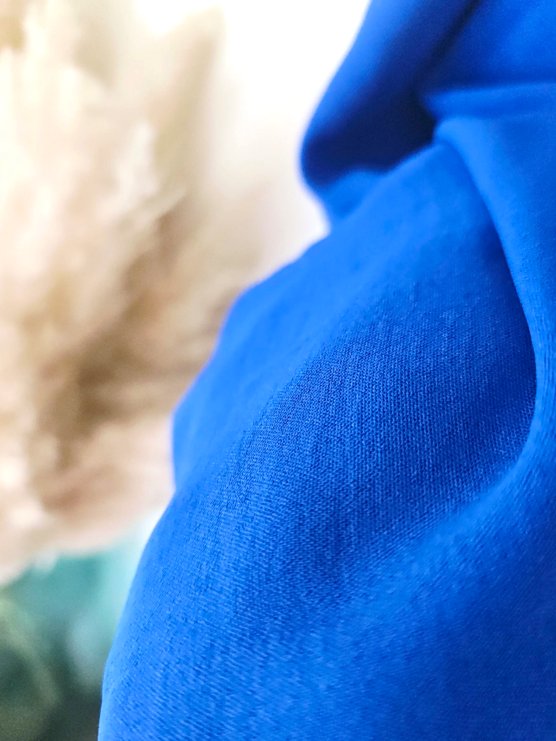 Robe bleu roi &amp; son ruban