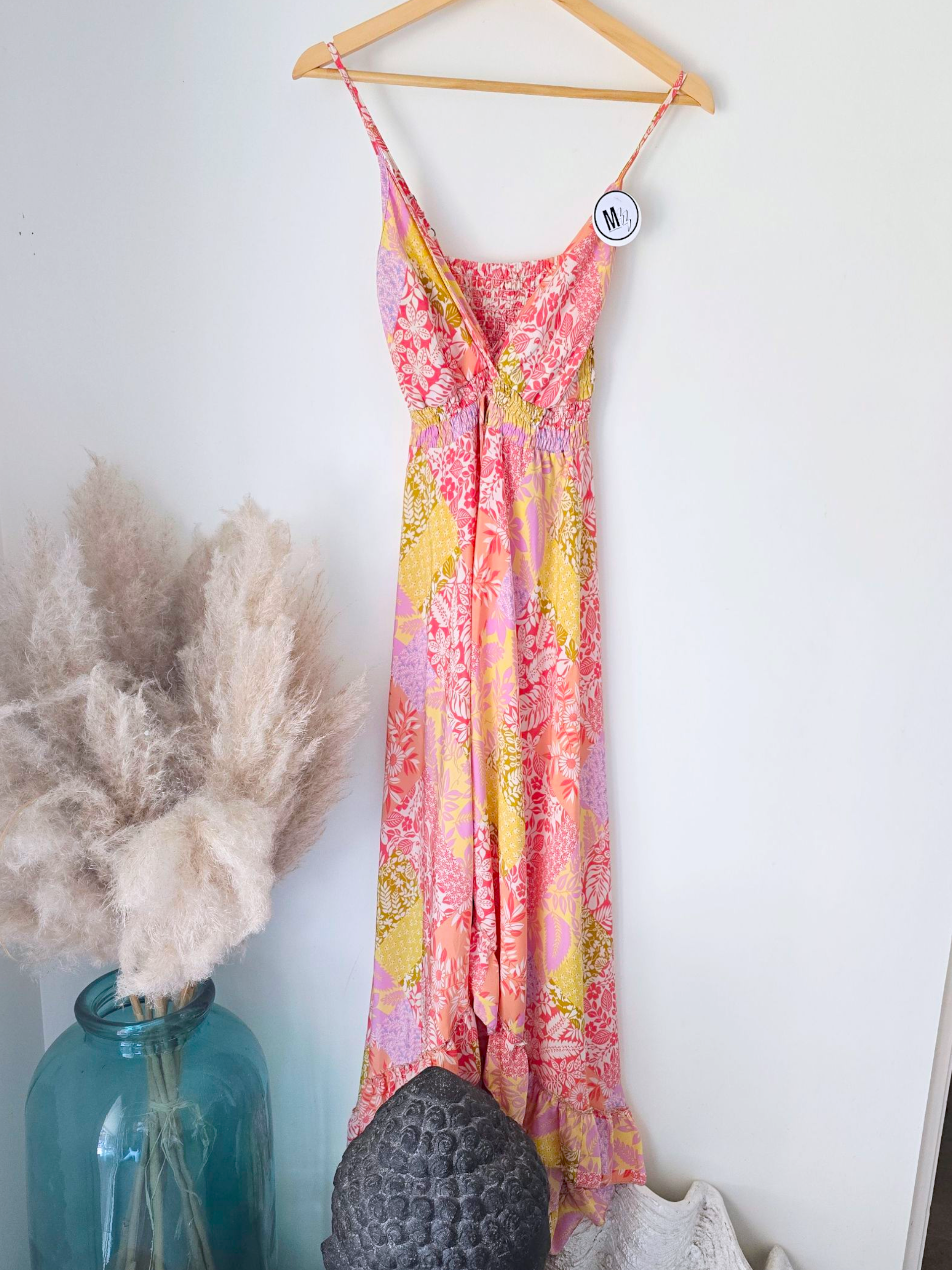 Robe africa asymétrique