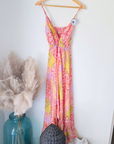 Robe africa asymétrique