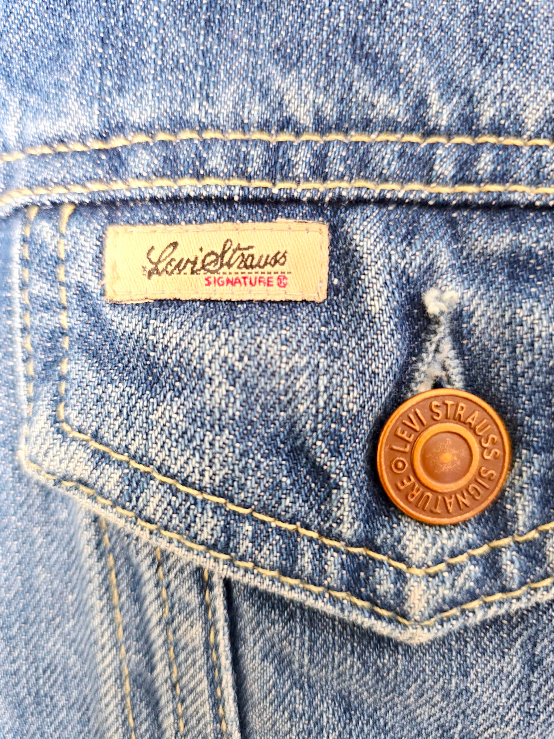 Veste bandana en denim