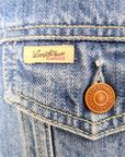 Veste bandana en denim