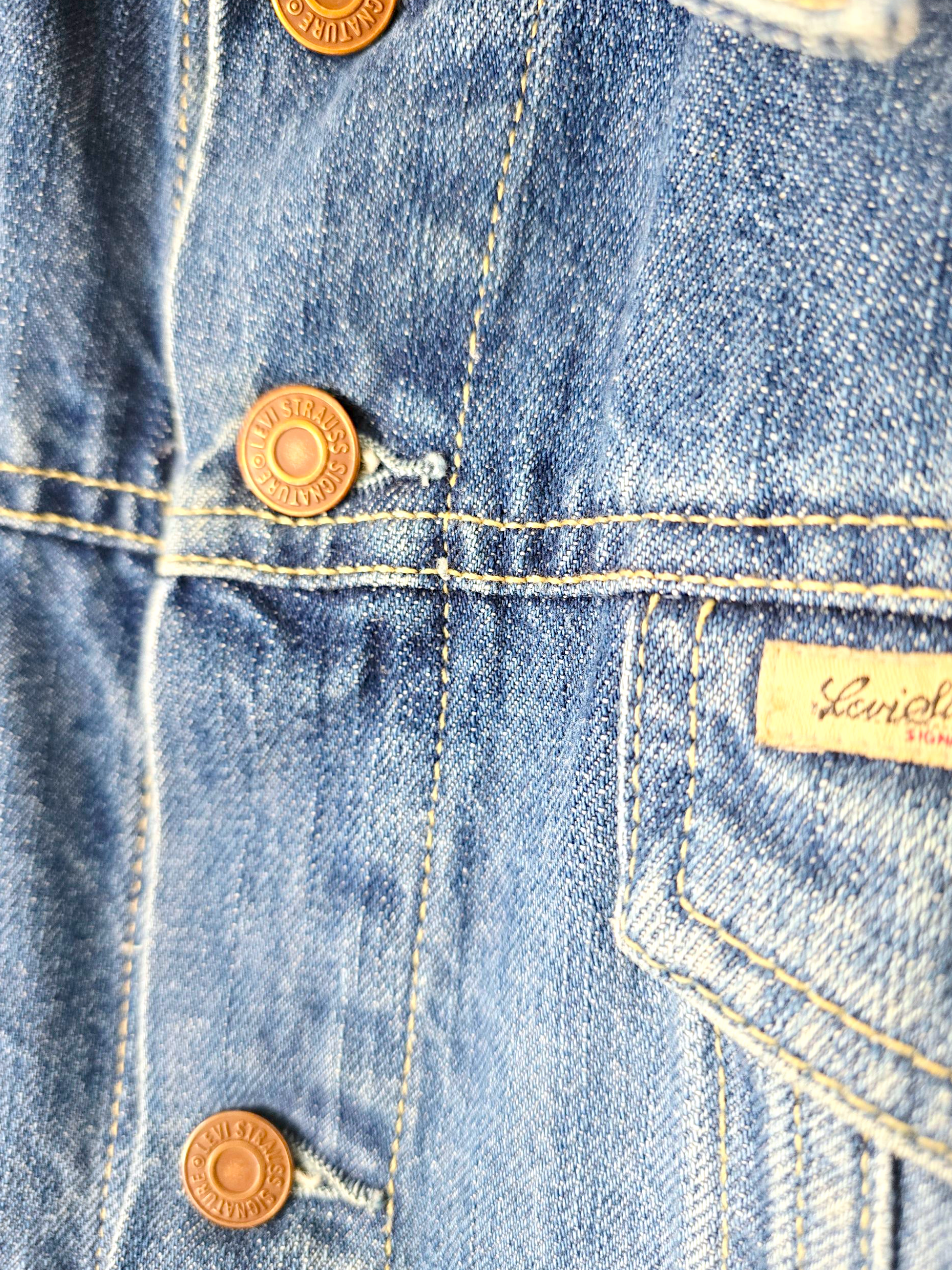 Veste bandana en denim