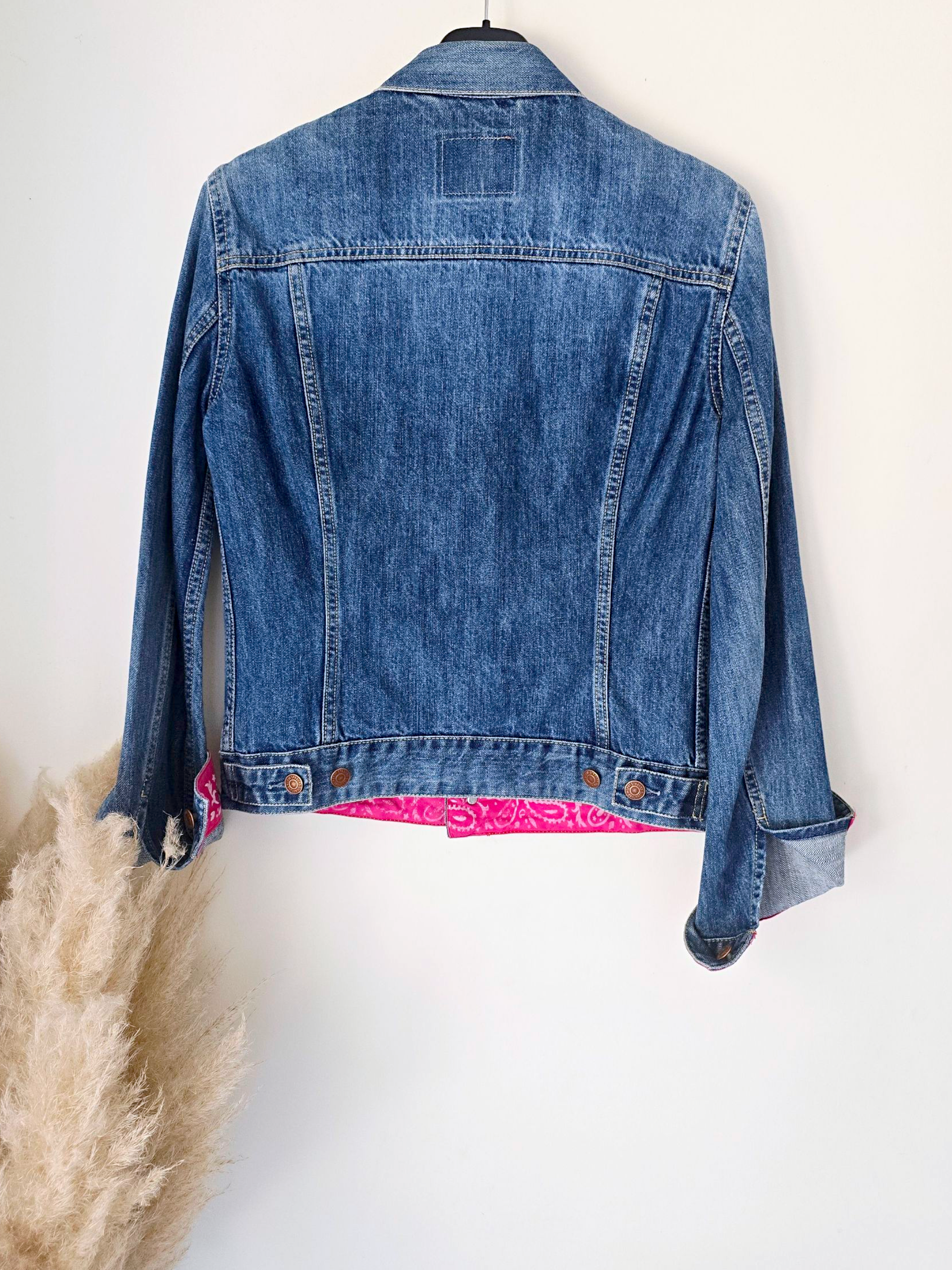 Veste bandana en denim