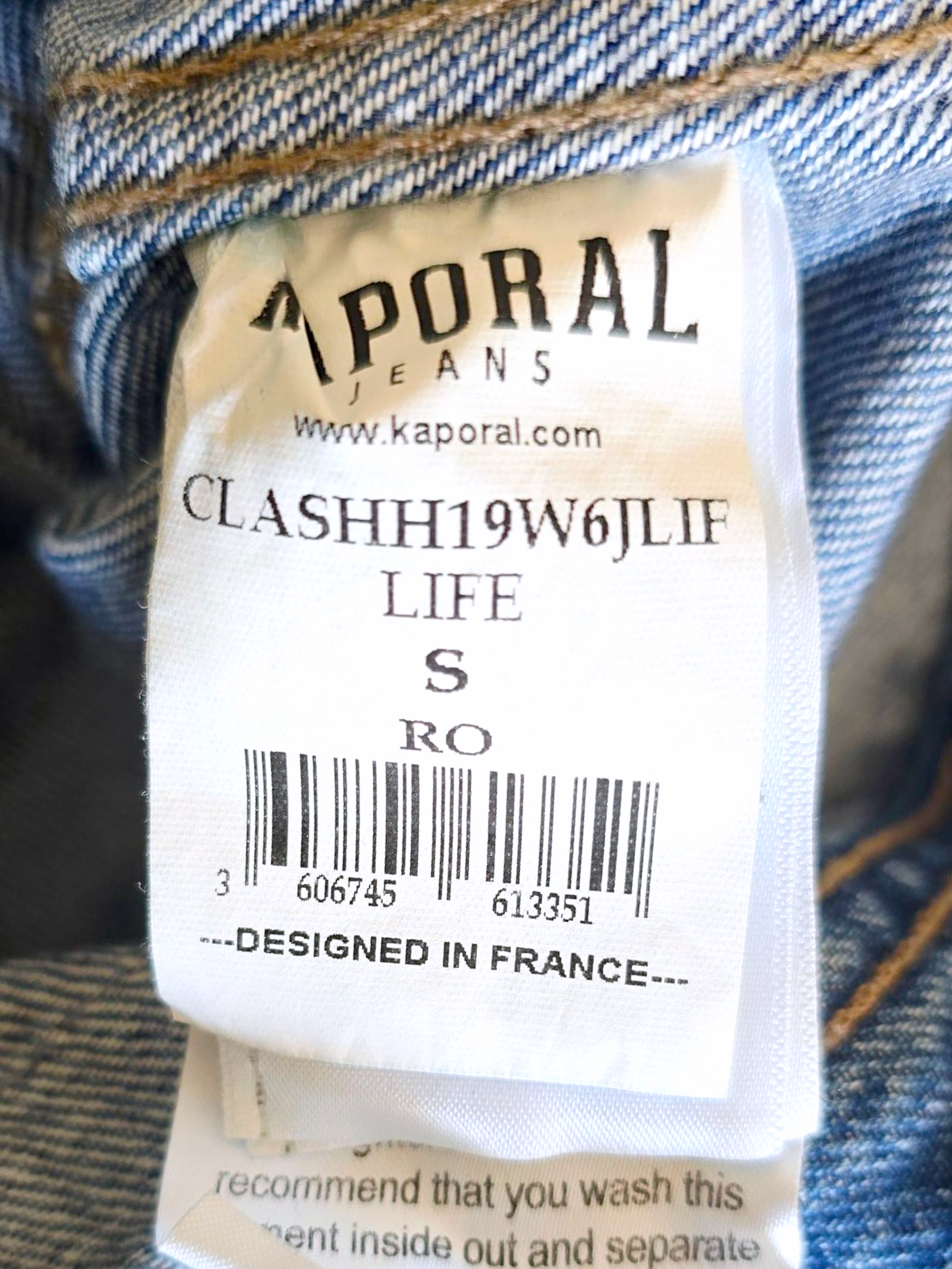 Veste Rock en denim